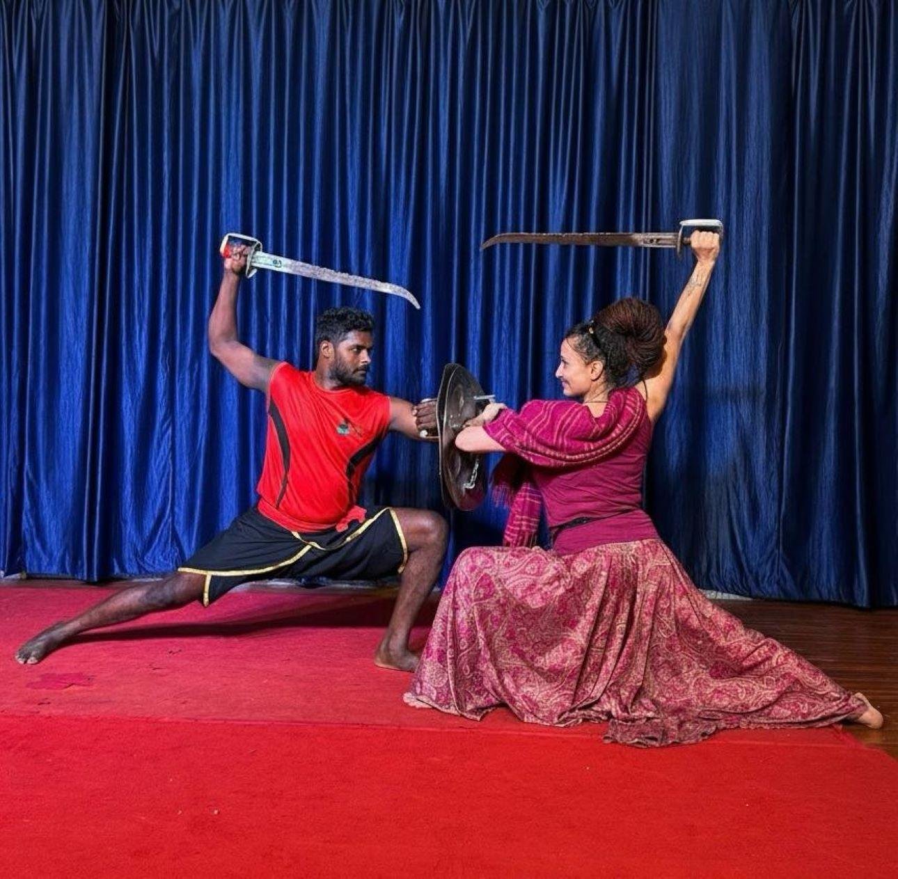 Kochi Evening Showcase: Kathakali, Theyyam, and Kalaripayattu