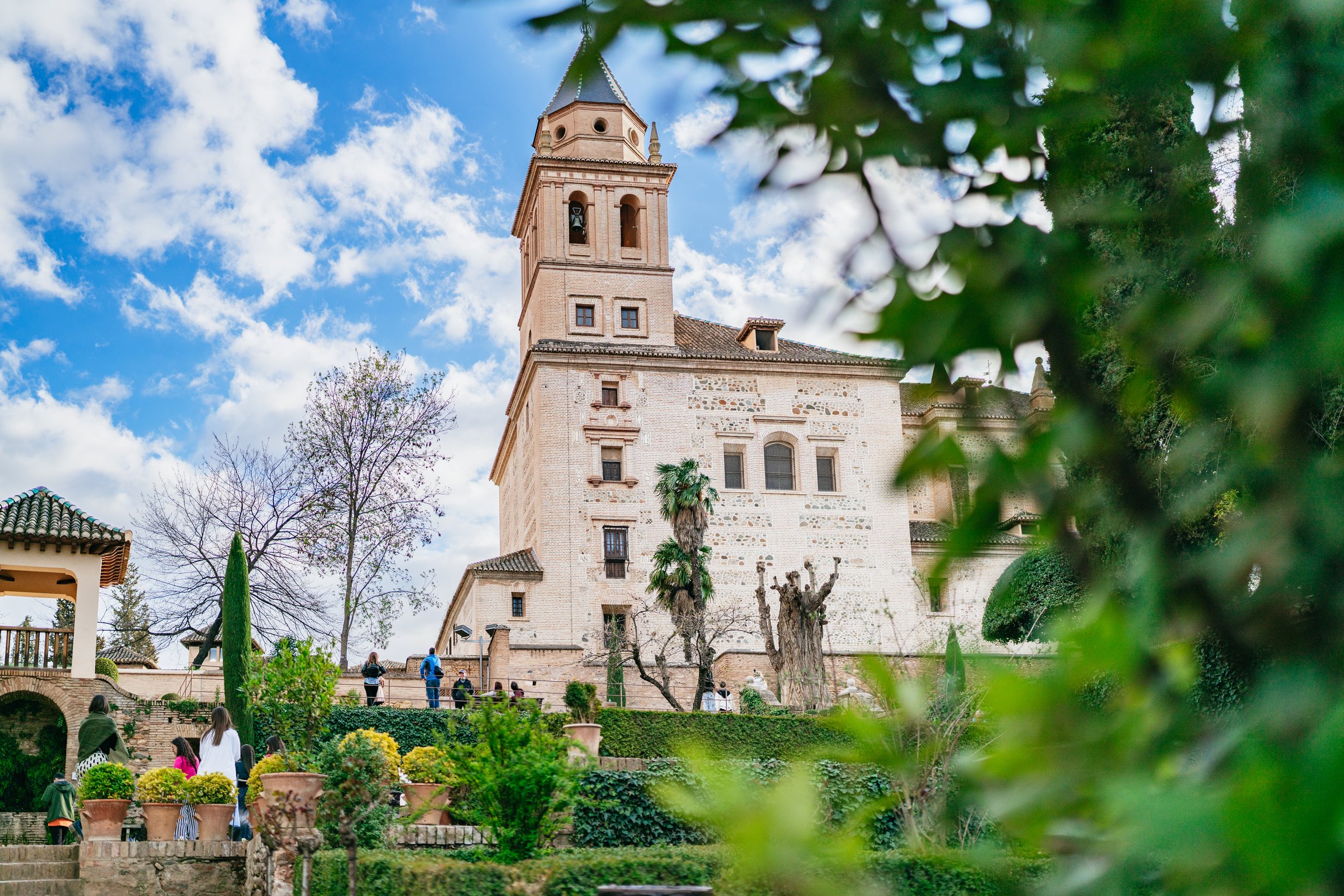 Granada: Alhambra Guided Tour with Nasrid Palaces & Gardens