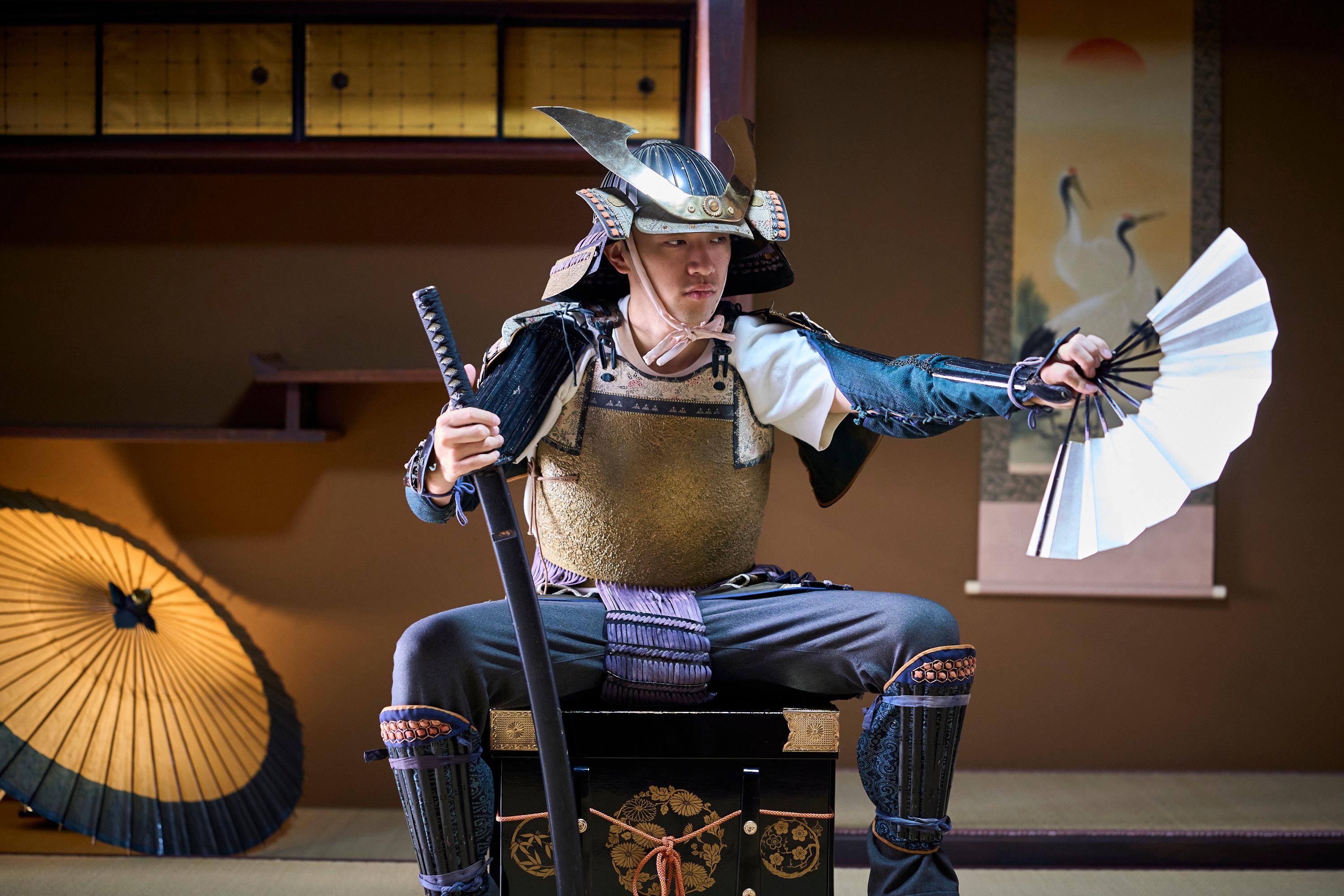 Samurai Armor Experience with Professional Photography