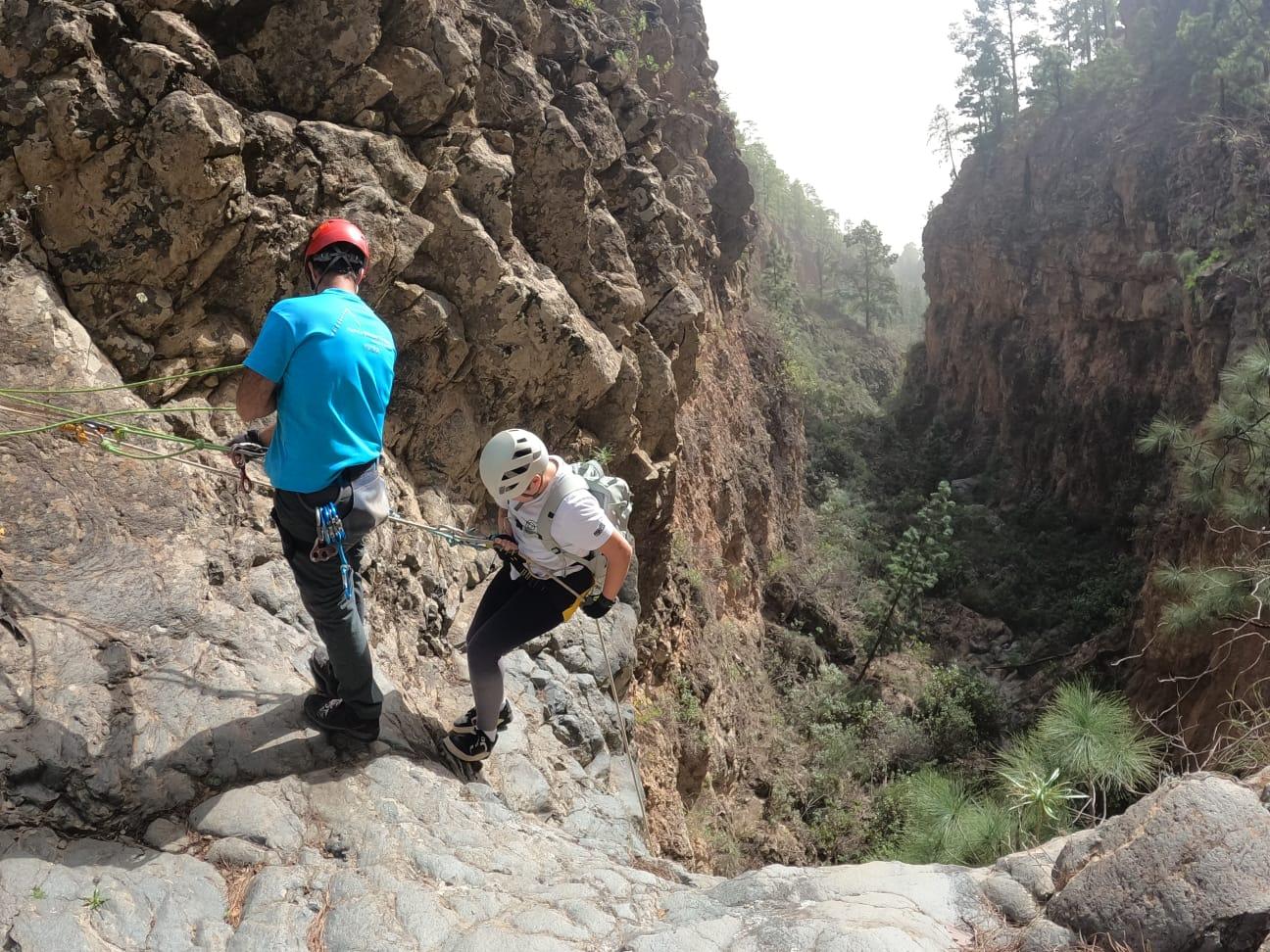 Albalderos Canyon Descent