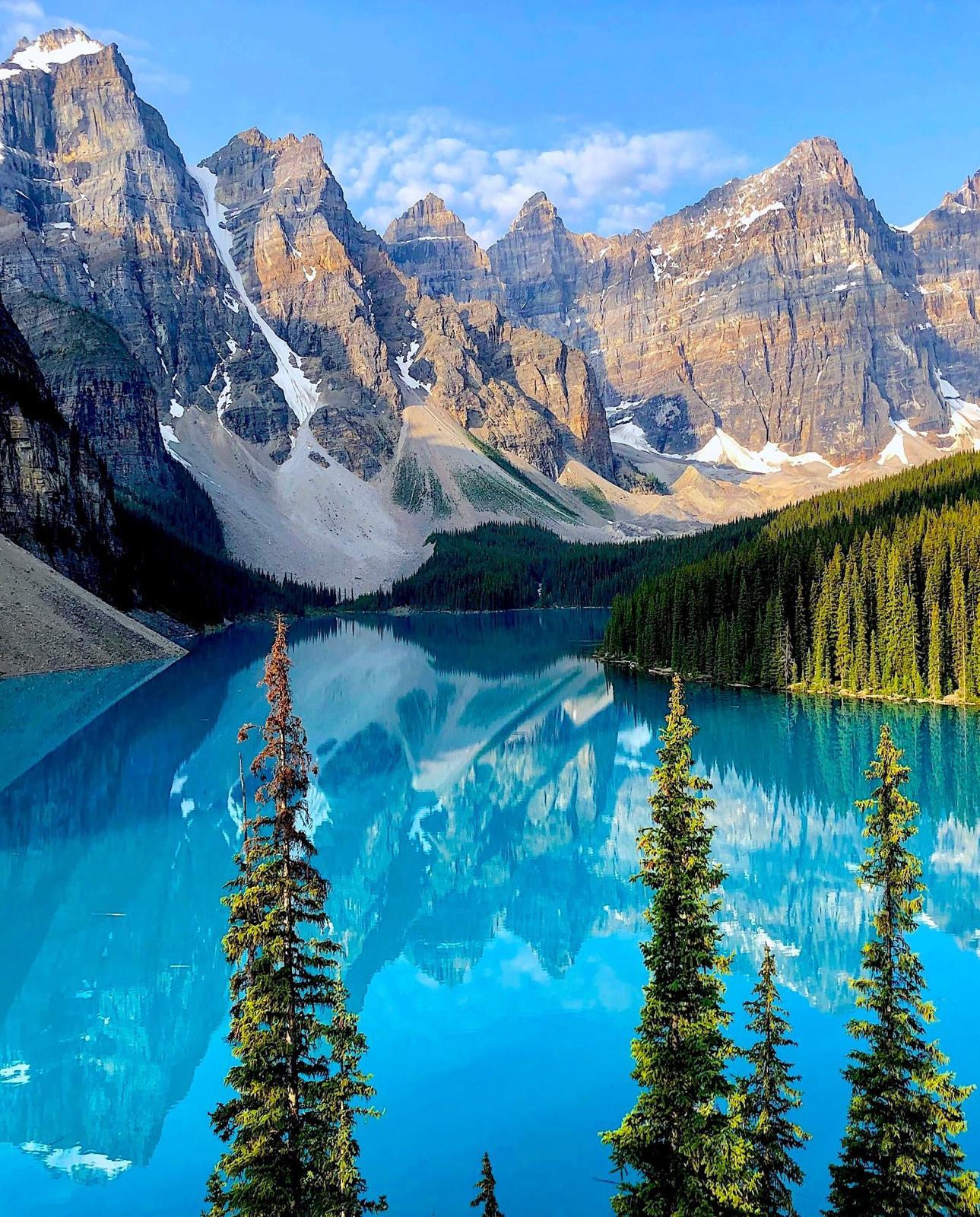 Emerald Lake canoe green glacial water President Range Yoho National Park British Columbia — image 6