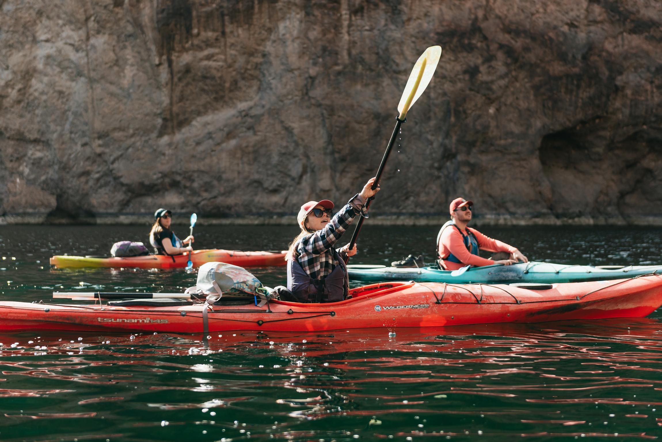 Las Vegas: Guided Colorado River Kayaking to Emerald Cave