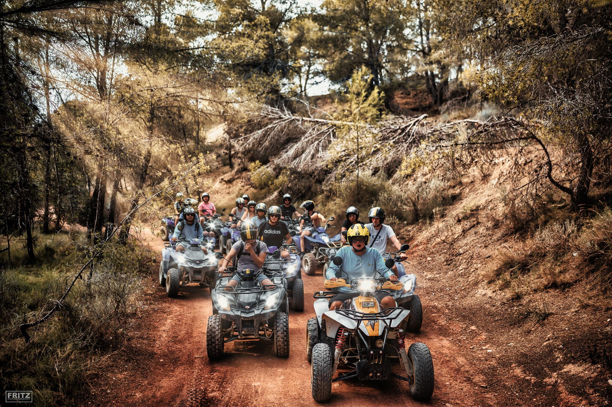 Benidorm Quad Bike Adventure: Jungle Trail or Algar Waterfalls