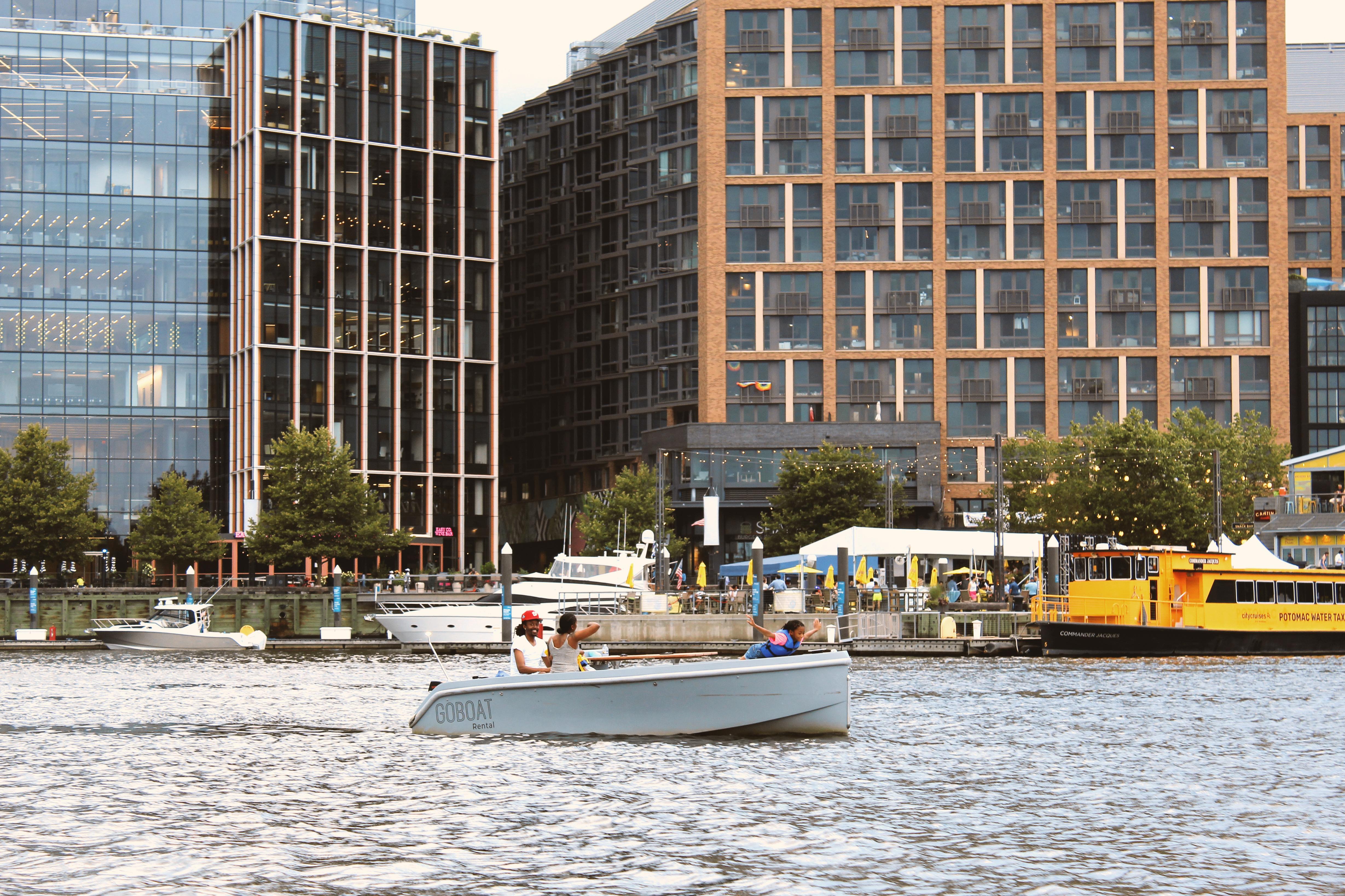 Self-Driven Electric Boat Tour at The Wharf
