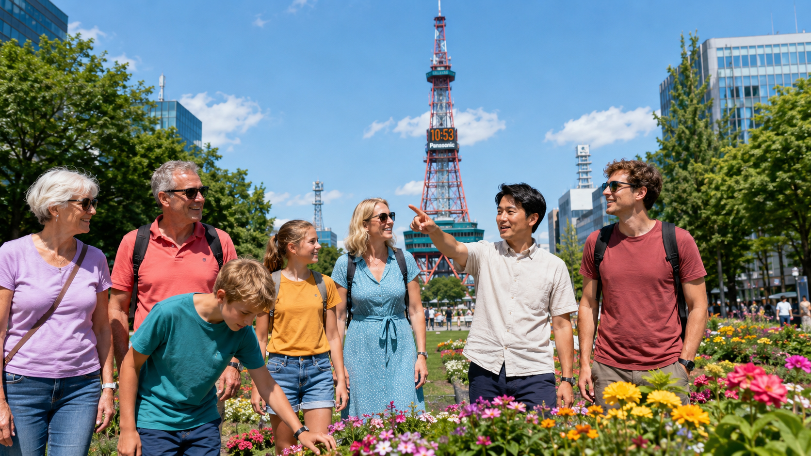 Private Sapporo Walking Tour for Families & Groups