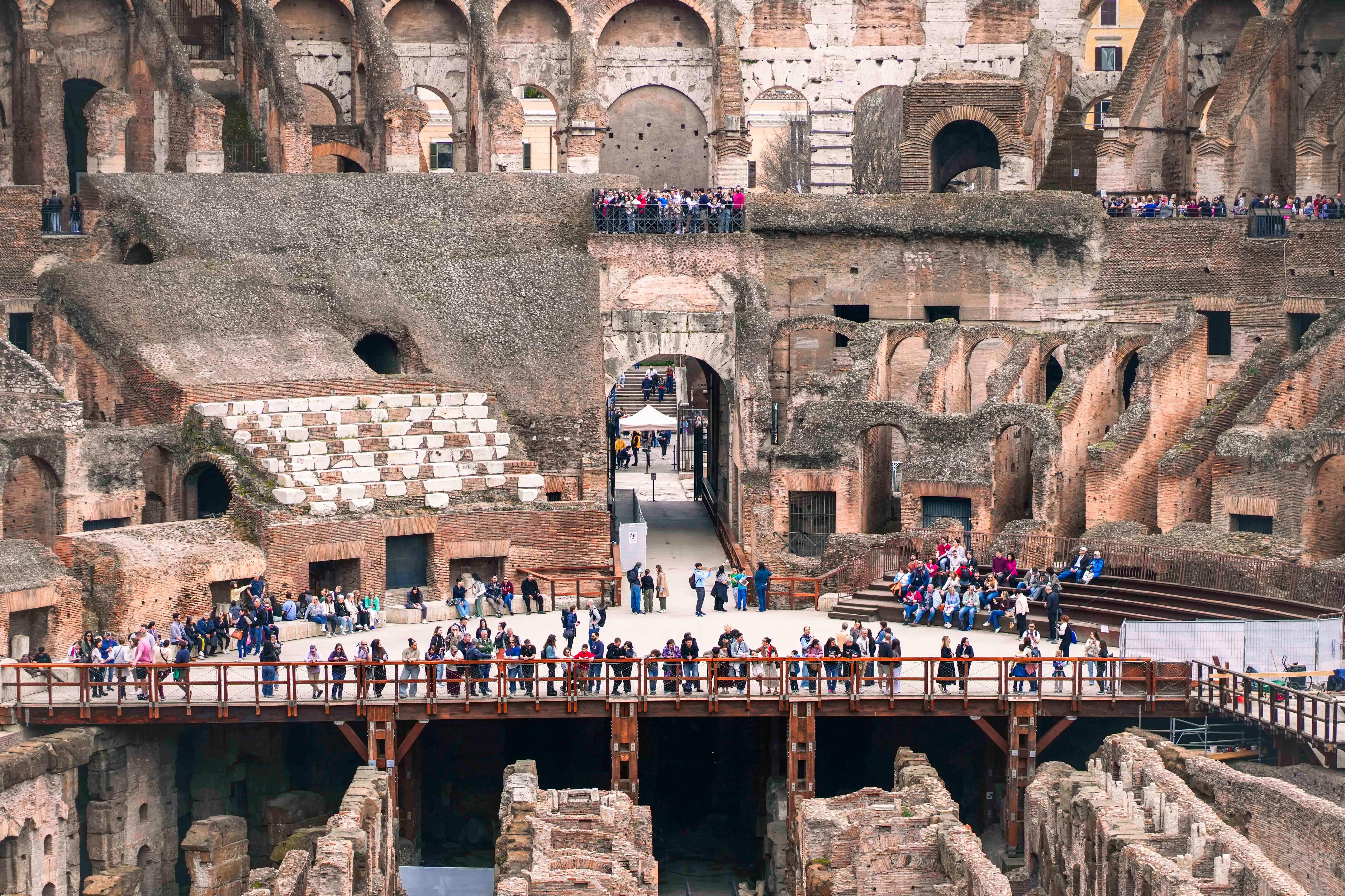 Rome Colosseum Arena, Roman Forum & Palatine Hill VIP Tour