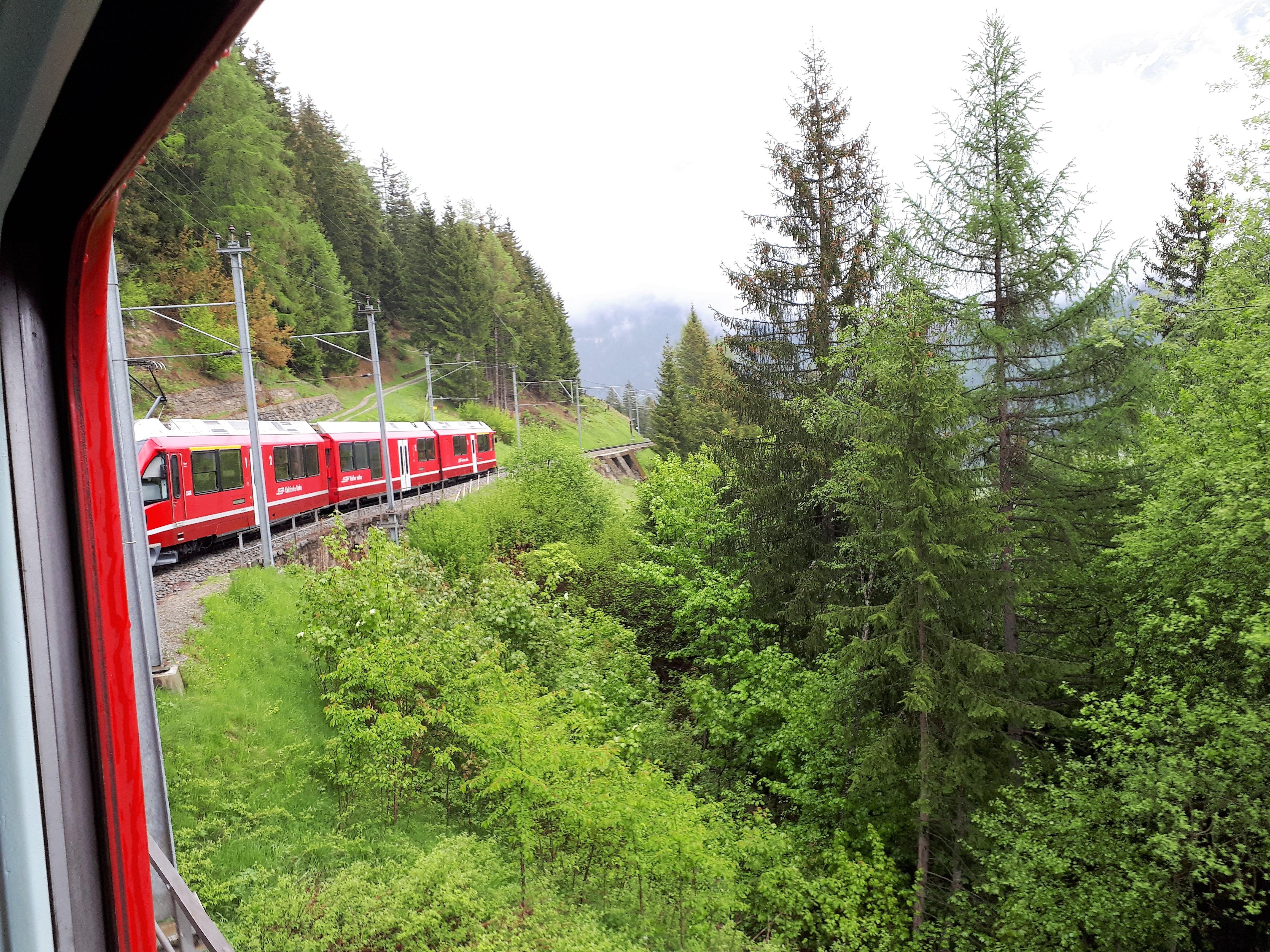 Milan to St. Moritz & Bernina Red Train Day Trip