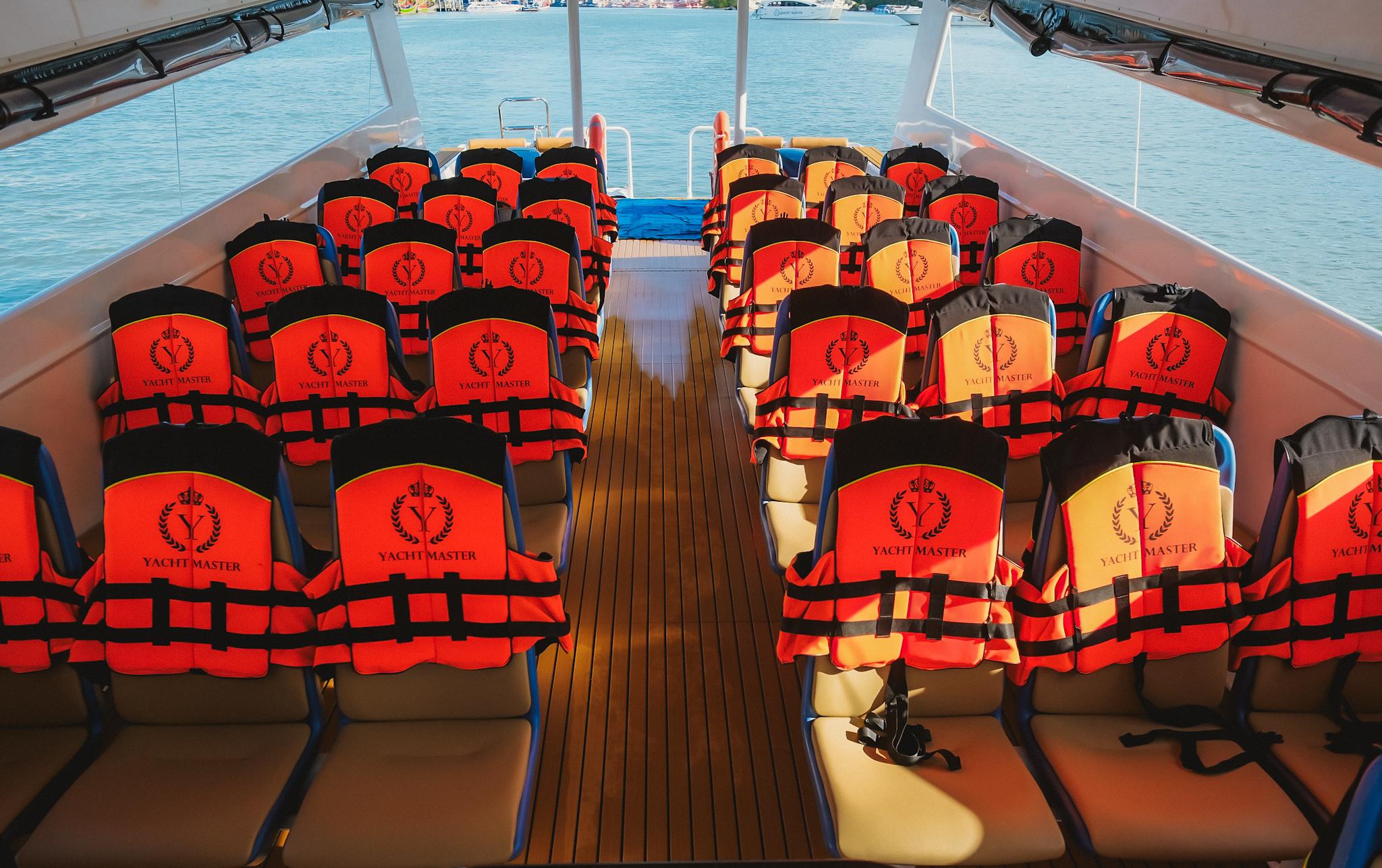 Phi Phi & 4 Islands Premium Sunset Catamaran Cruise