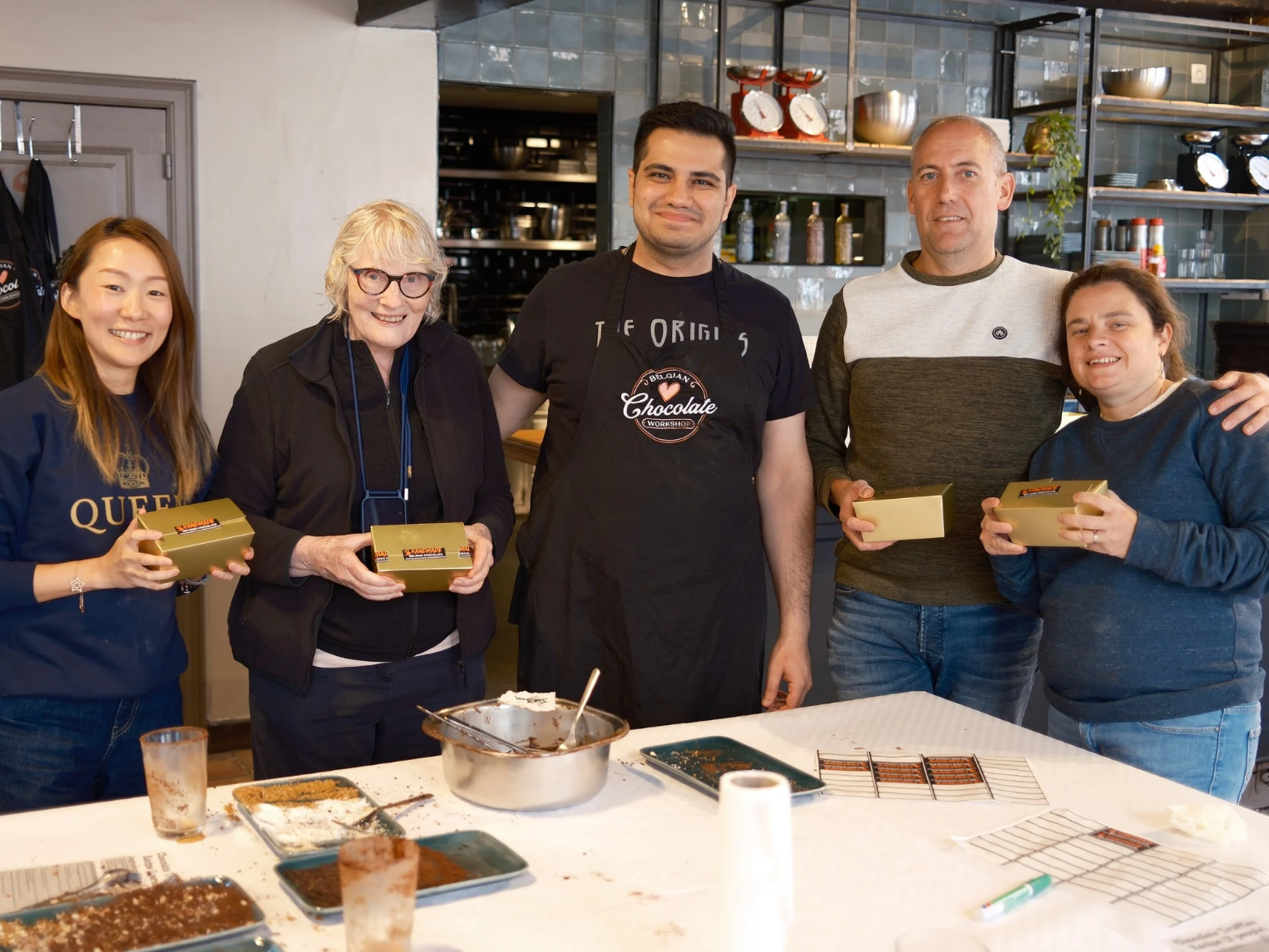 Chocolate Truffle Workshop in Bruges