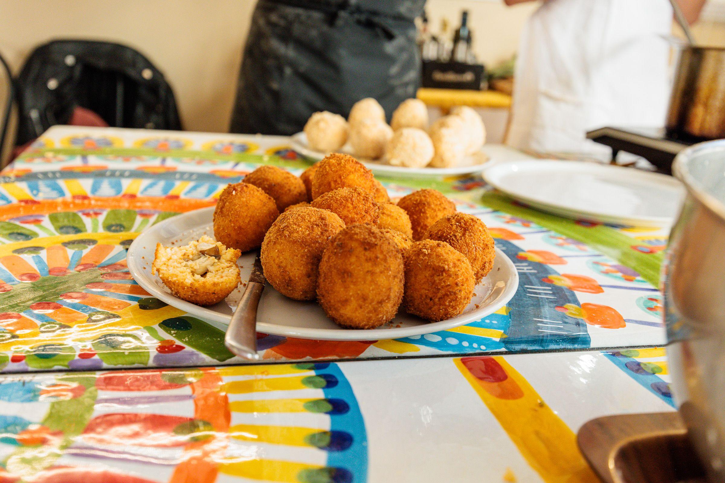 Hands-on Sicilian Arancino Workshop in Taormina