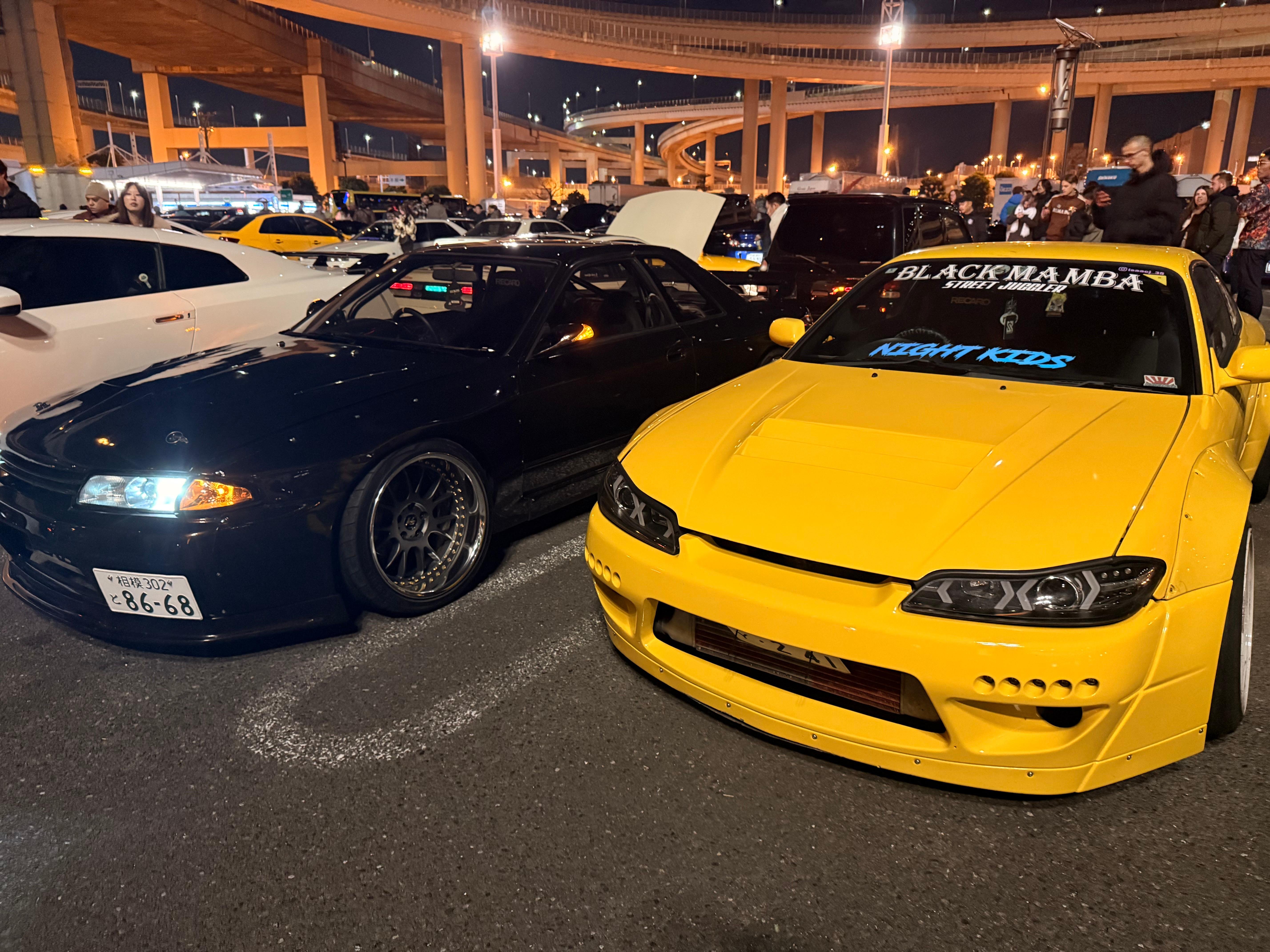 Tokyo・Yokohama: JDM Night Cruise with Mercedes-Benz E43 AMG