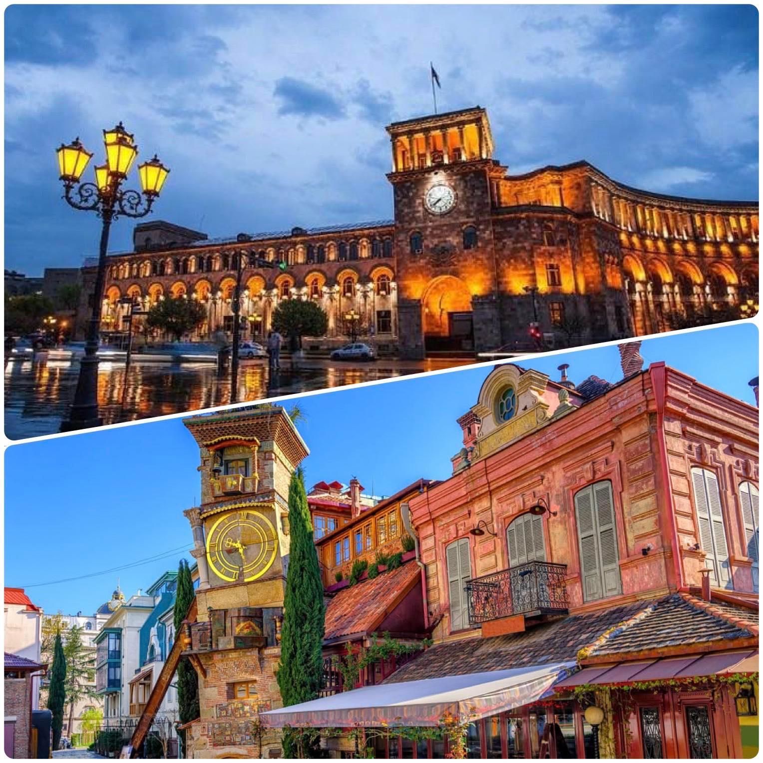 Private Yerevan-Tbilisi Transfer with Sightseeing Stops