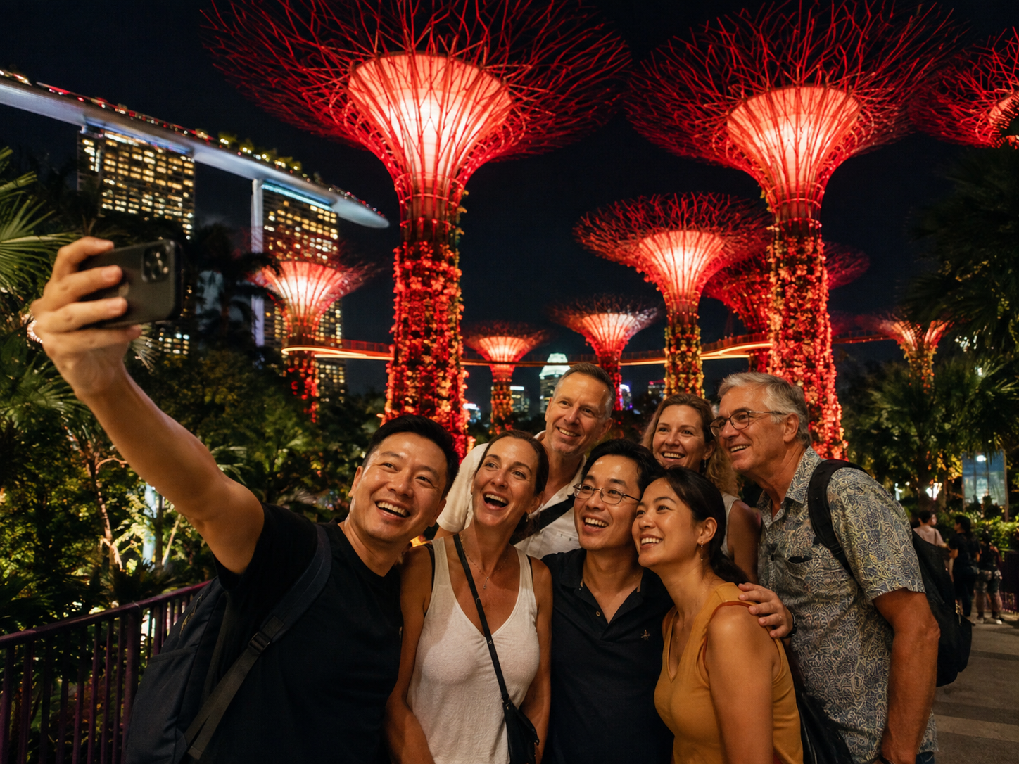 Singapore Evening Tour with River Cruise & Light Shows