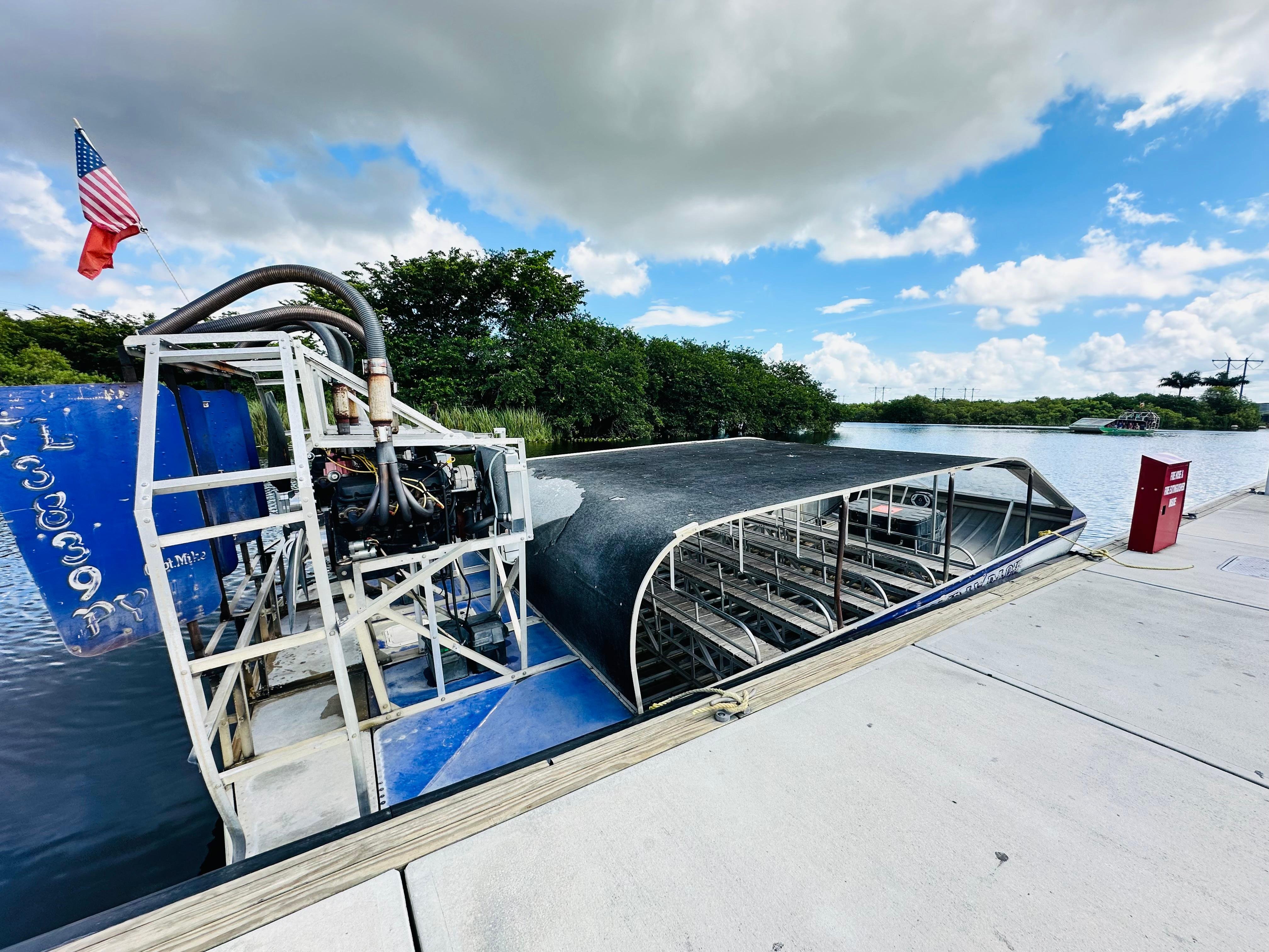 Everglades Small Group on Airboat with Transportation