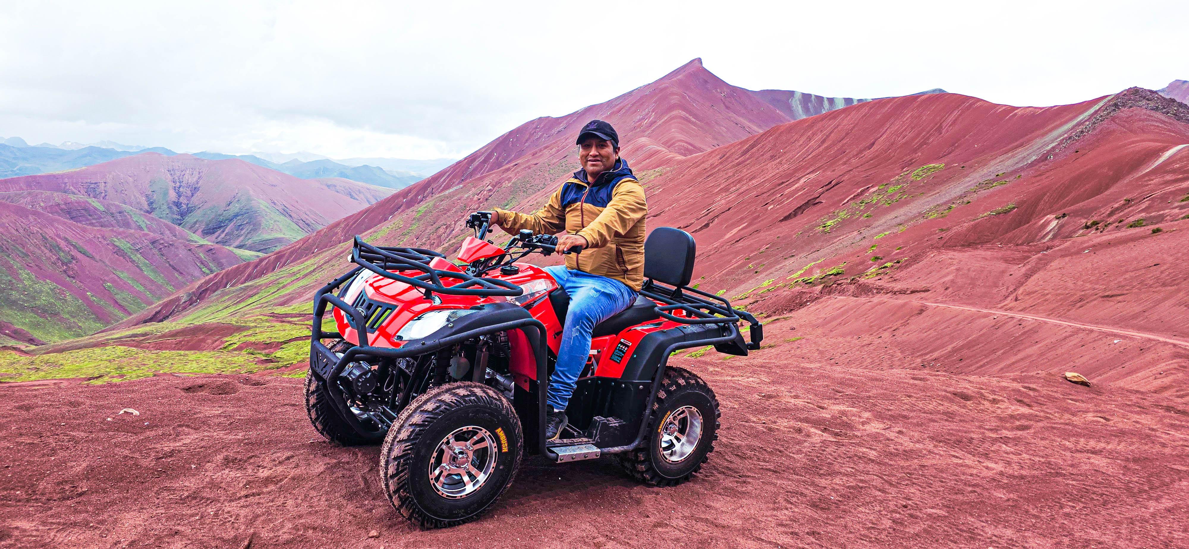 Rainbow Mountain & Red Valley ATV Adventure