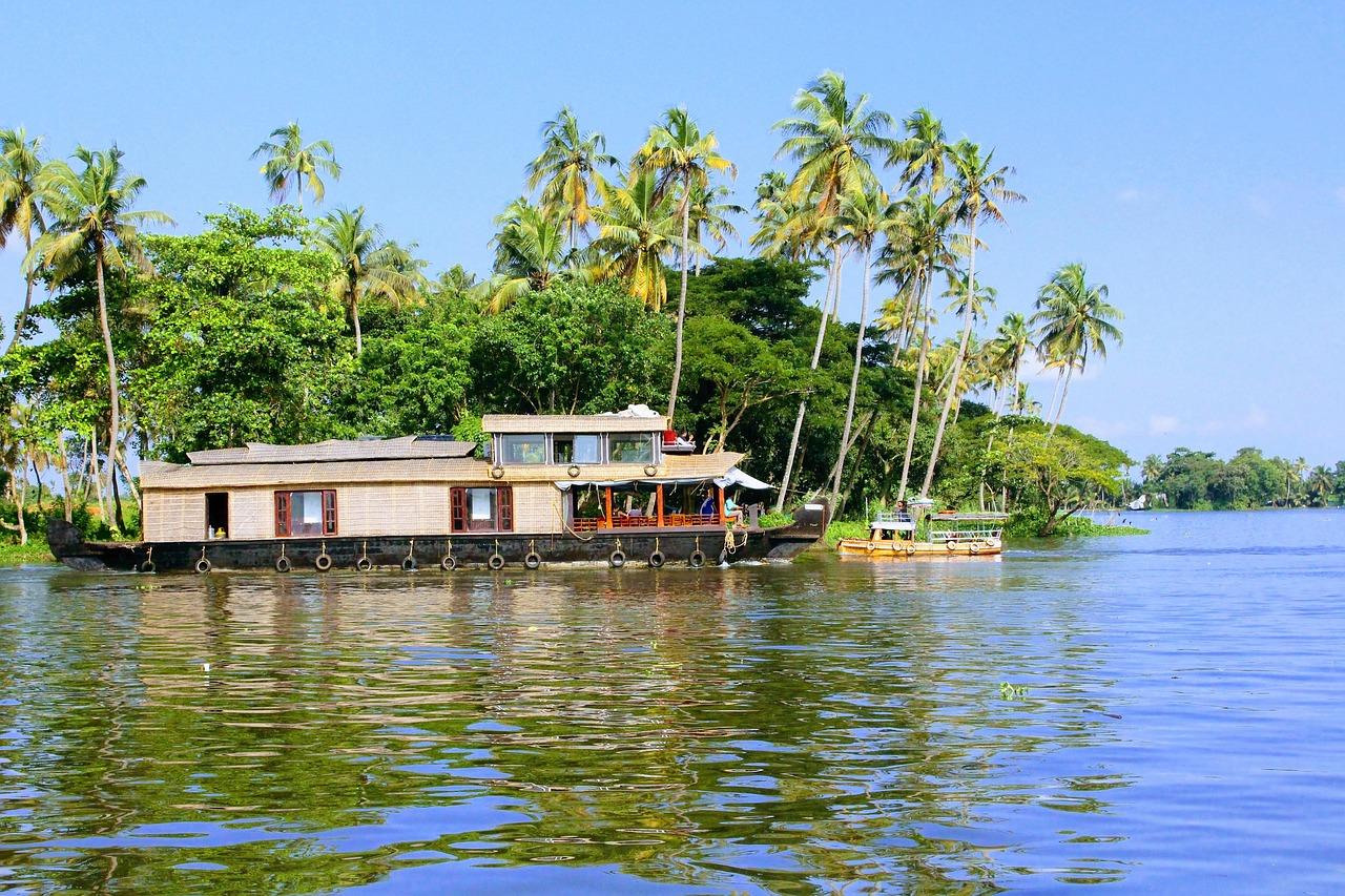 Private Alleppey Backwater Houseboat Cruise with Kerala Lunch