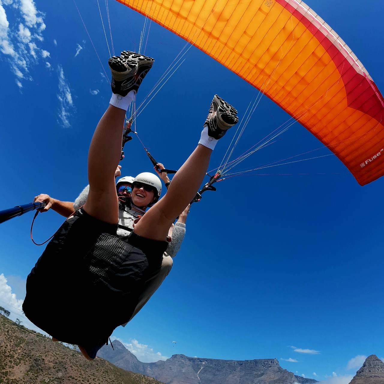 Cape Town Tandem Paragliding with Certified Instructor