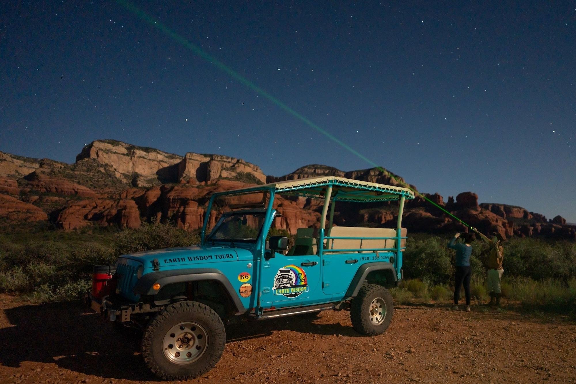 Sedona: Private UFO Night Jeep Tour near Bradshaw Ranch