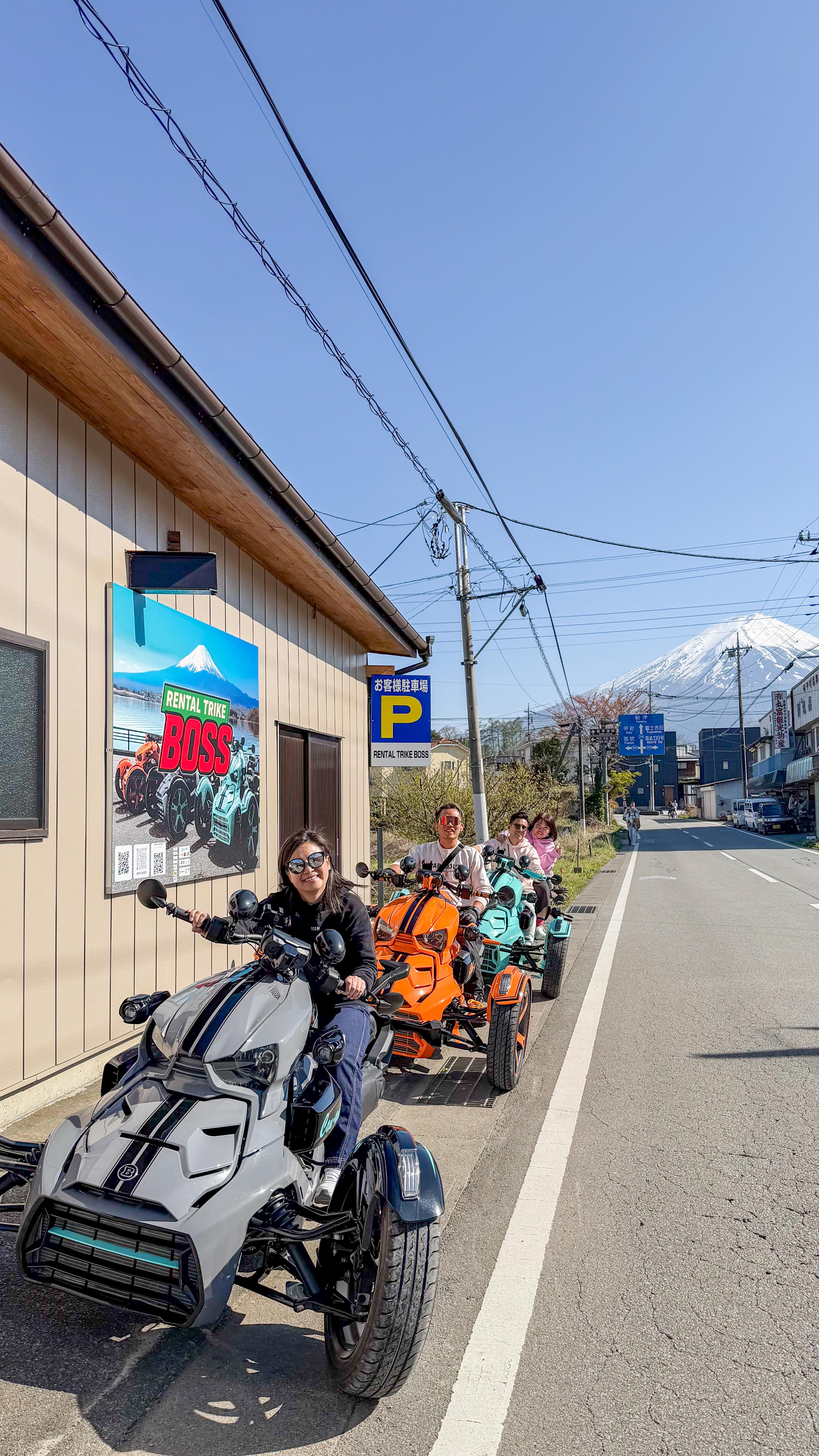 Mt. Fuji Guided Can-Am Trike Experience