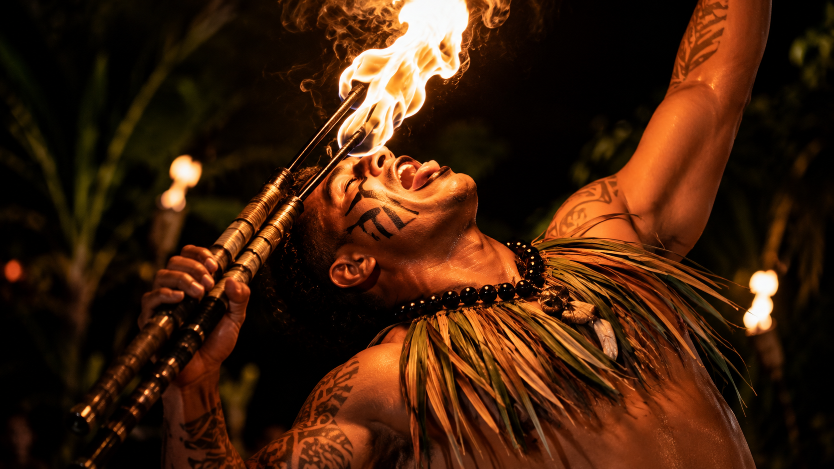 Kailua-Kona Luau: Polynesian Performance, Island Feast & Drinks
