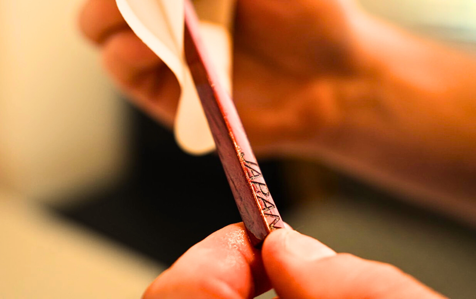 Osaka Traditional Wooden Chopstick Crafting Experience