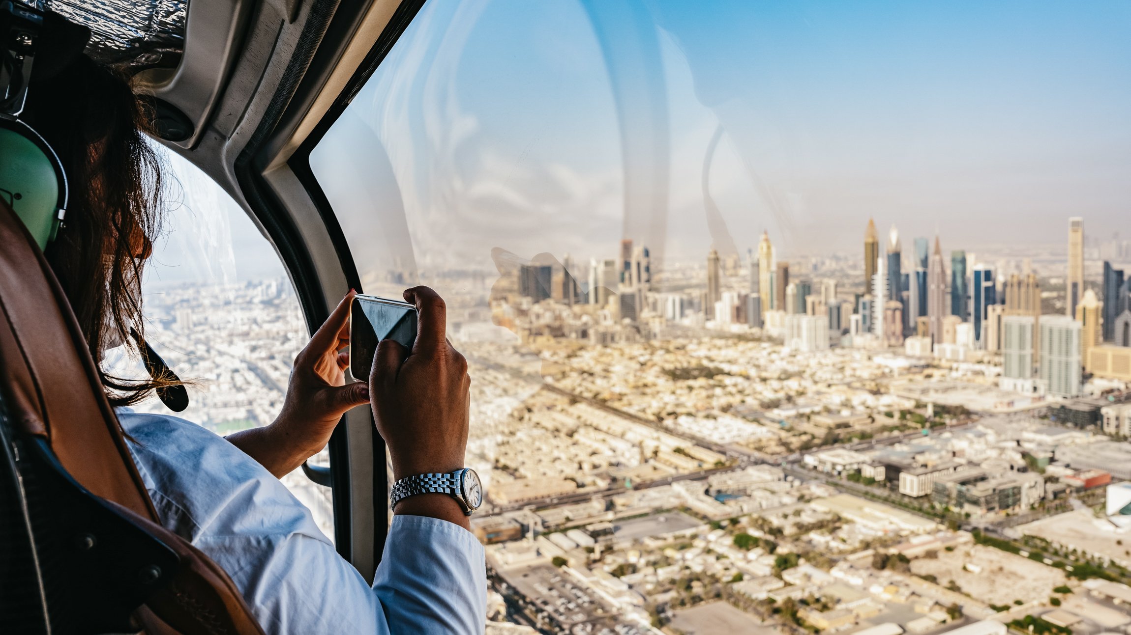 Dubai Helicopter Sightseeing Ride from Atlantis The Palm