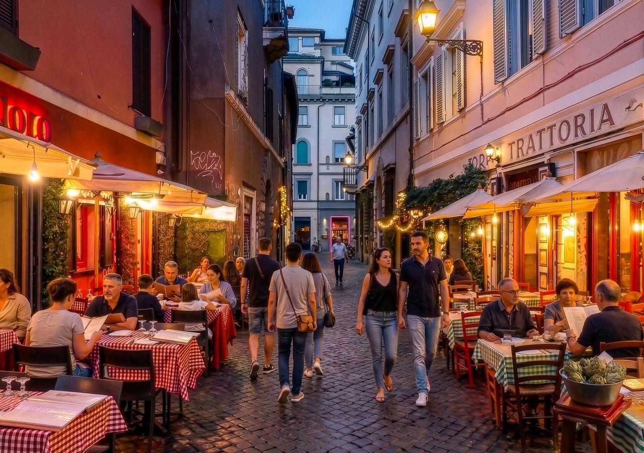 Trastevere Hidden Gems Food & Wine Walking Tour