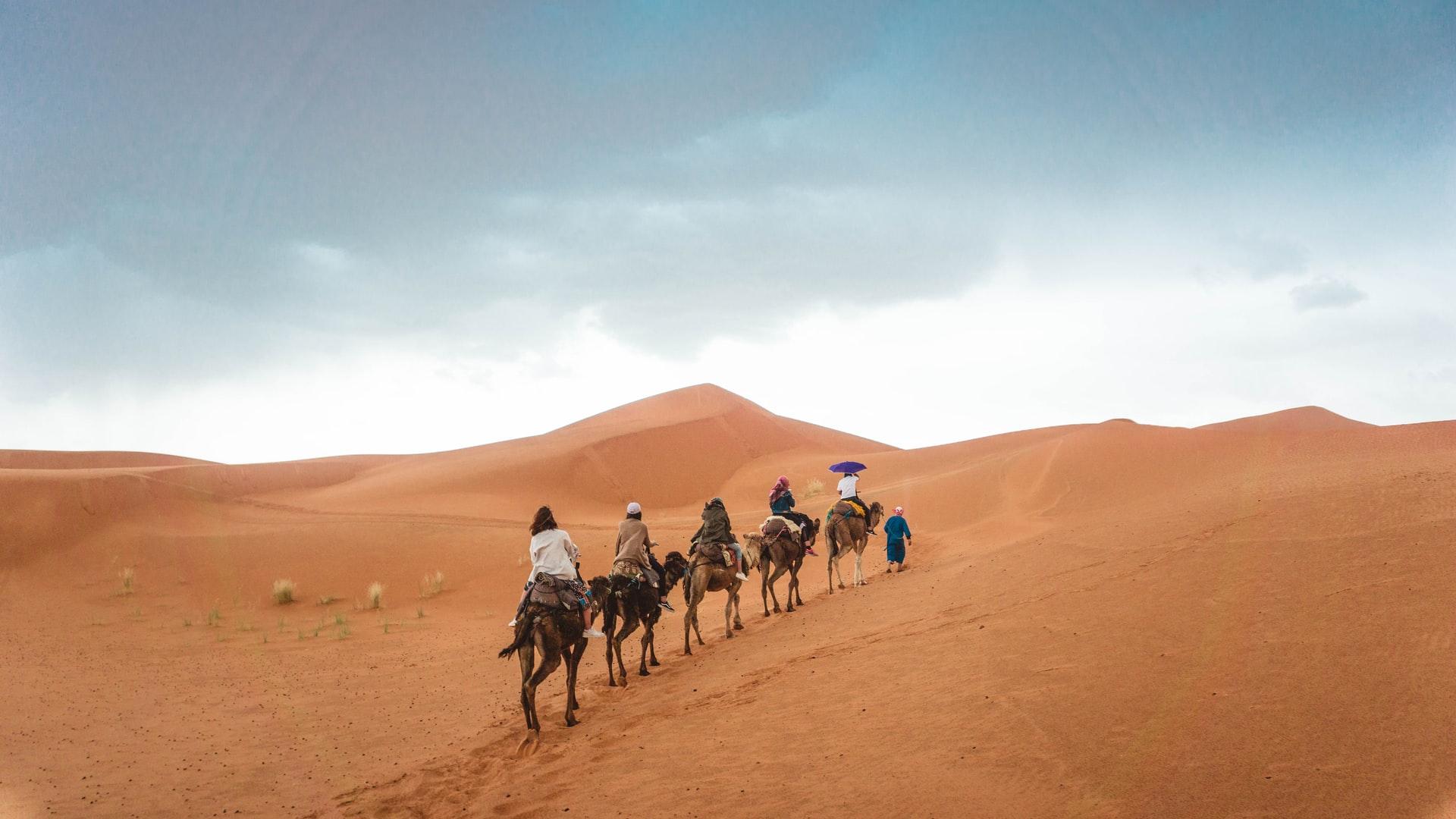 Merzouga Sahara Overnight Camel Trek & Camp Experience