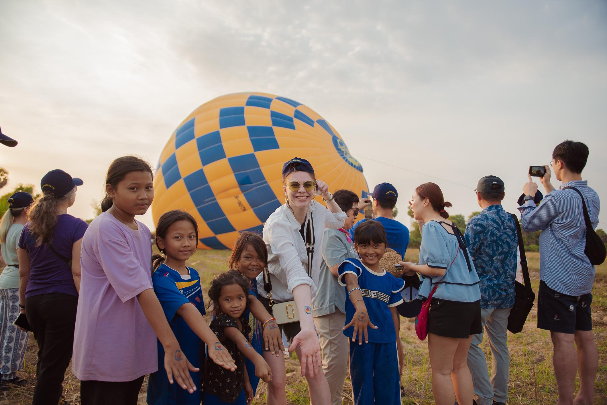 Angkor Sunrise & Sunset Hot Air Balloon Flight