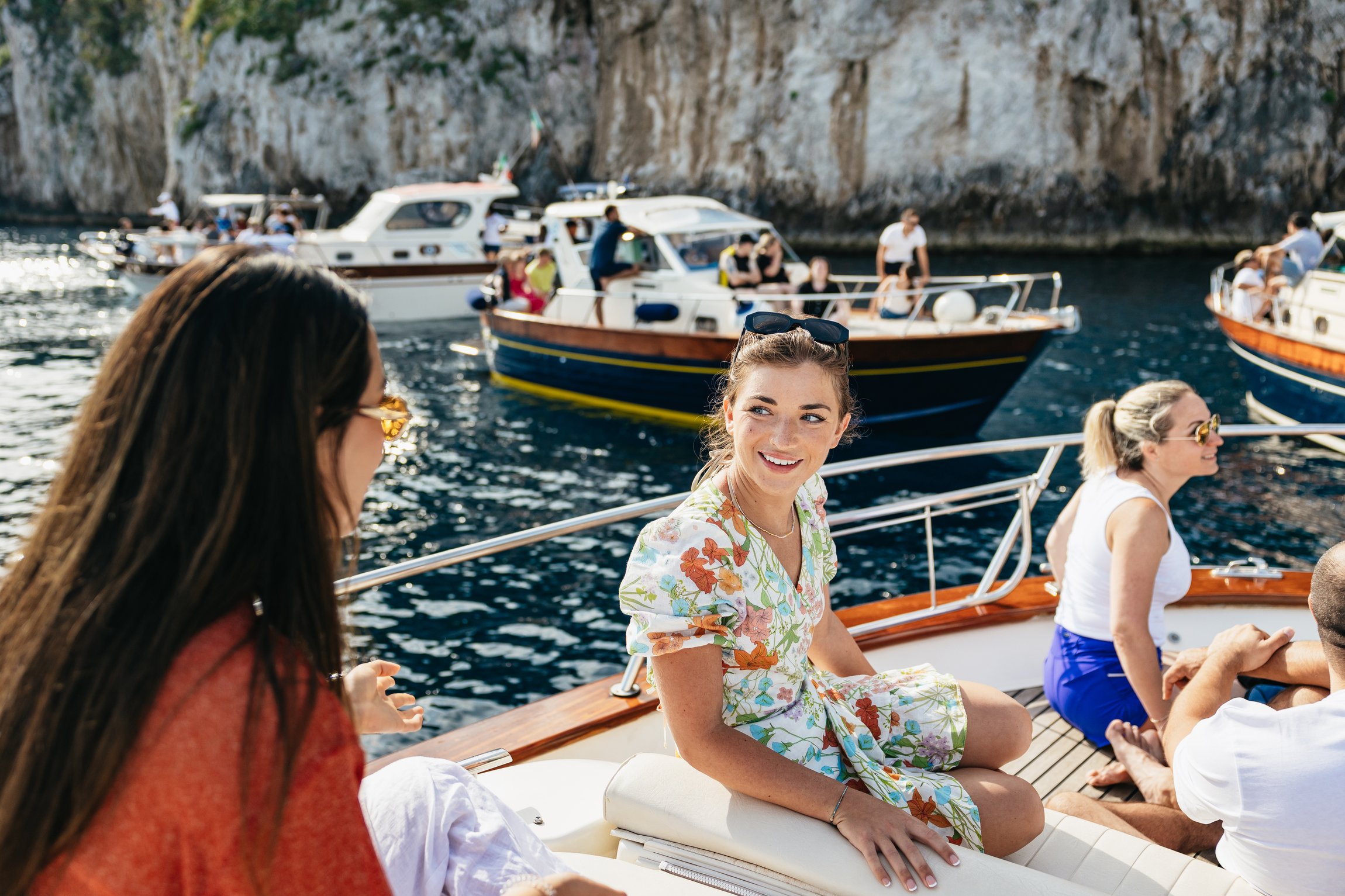 Capri Boat Tour from Sorrento with Optional Blue Grotto