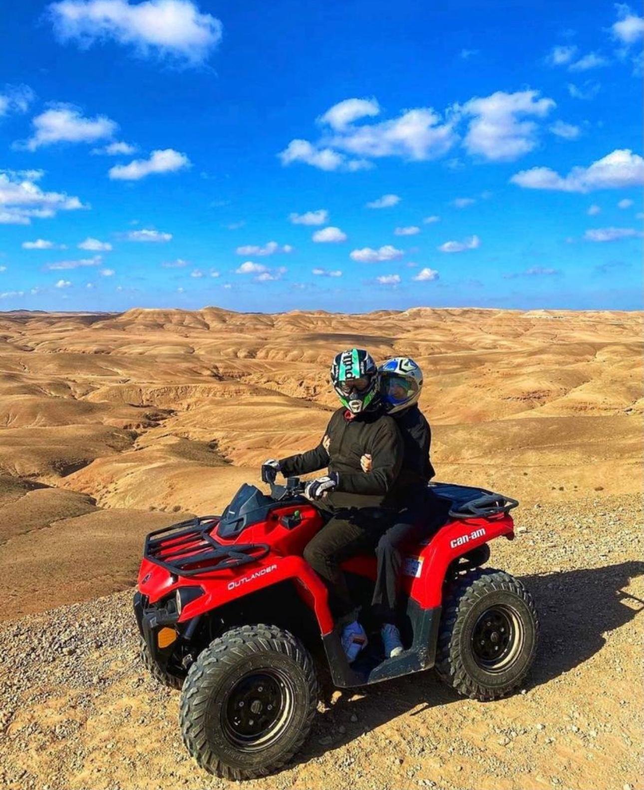 Agafay Desert Adventure: Quad Biking, Camel Ride & Berber Dinner Show
