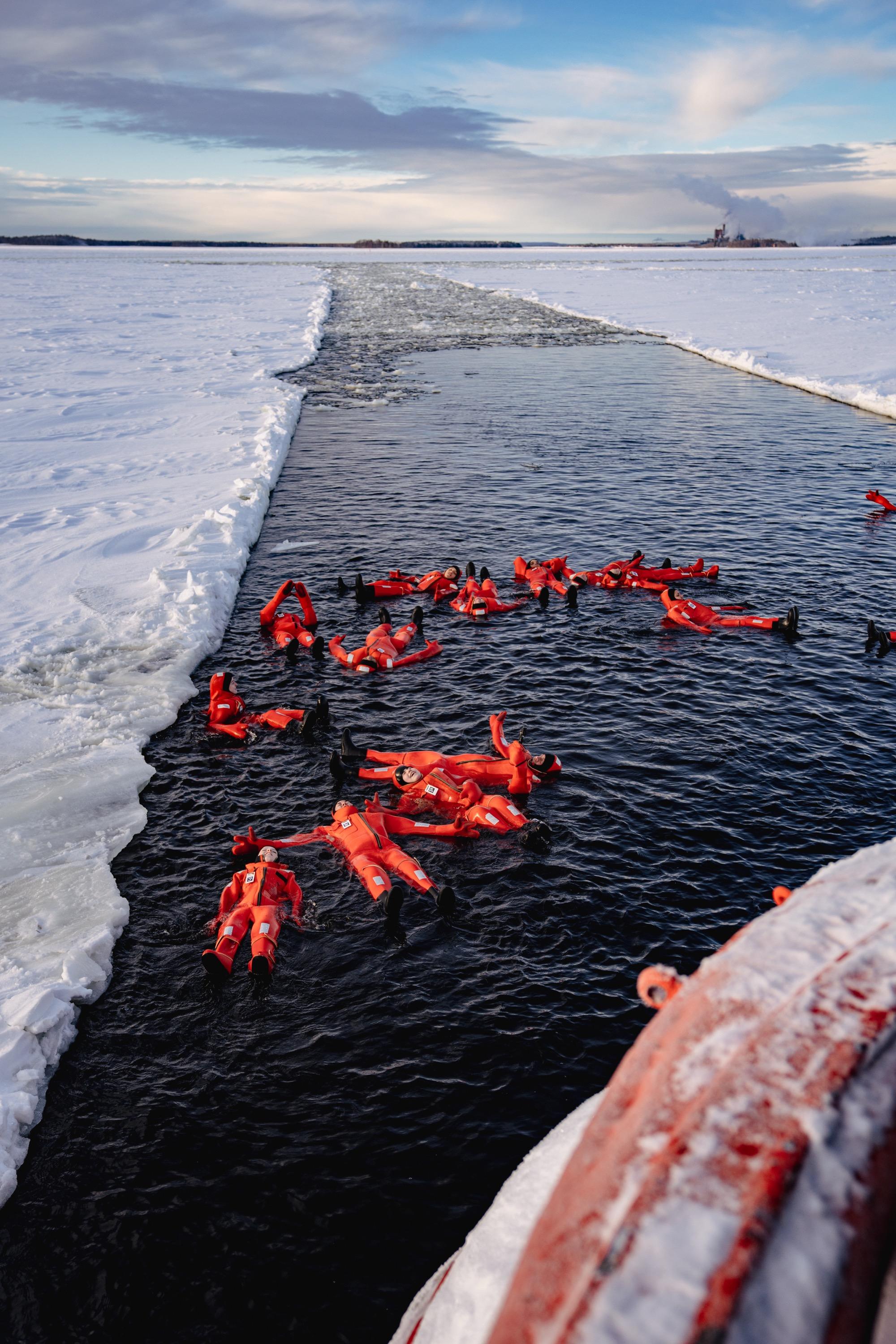Arctic Icebreaker Cruise: Float & Walk on Frozen Sea