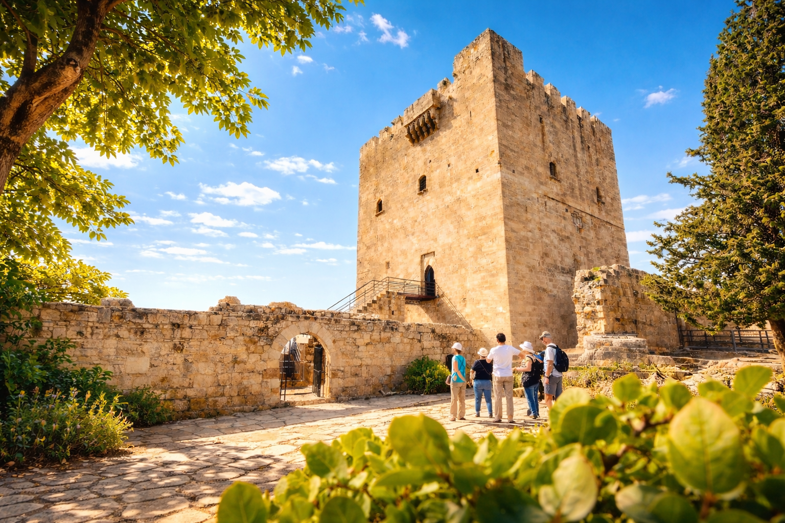 Limassol History Tour: Kourion, Kolossi Castle & Coastal Highlights