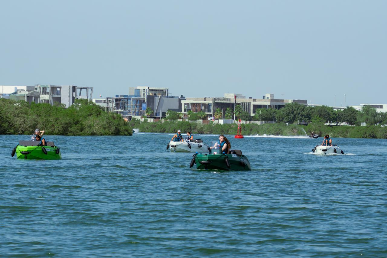 Yas Island Self-Drive Speedboat Tour with GPS Audio Guide