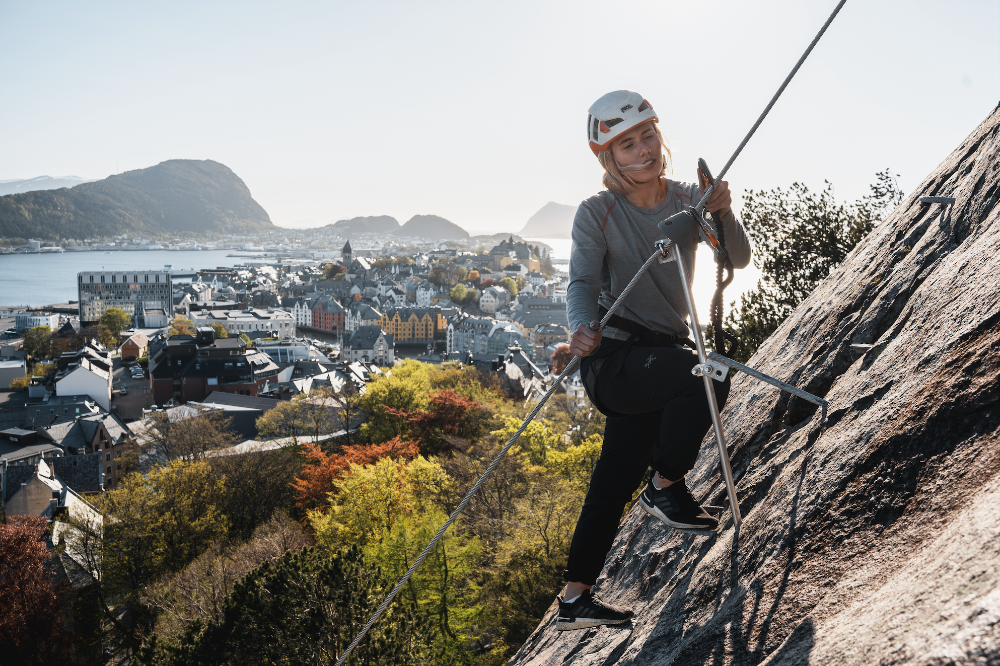Ålesund City Via Ferrata Climbing Experience