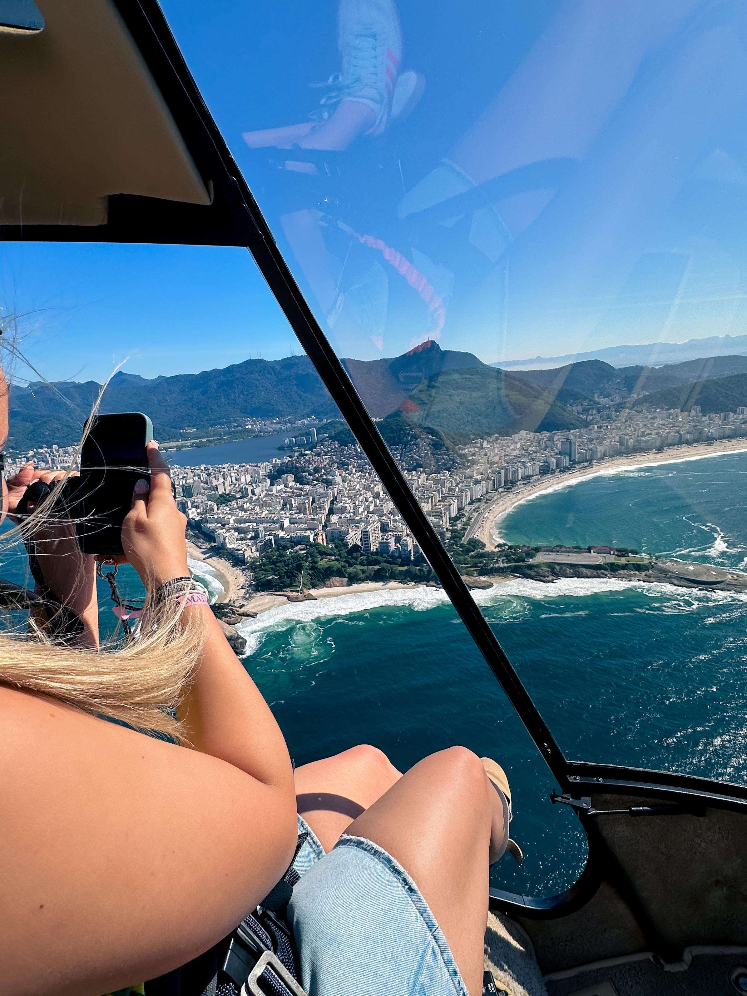 Rio de Janeiro Doorless Helicopter Adventure