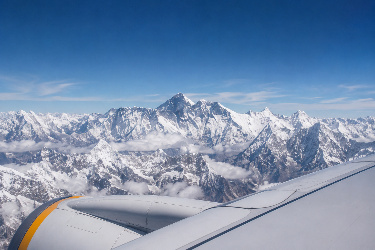 Himalayan Mountain Flight with Everest Views from Kathmandu