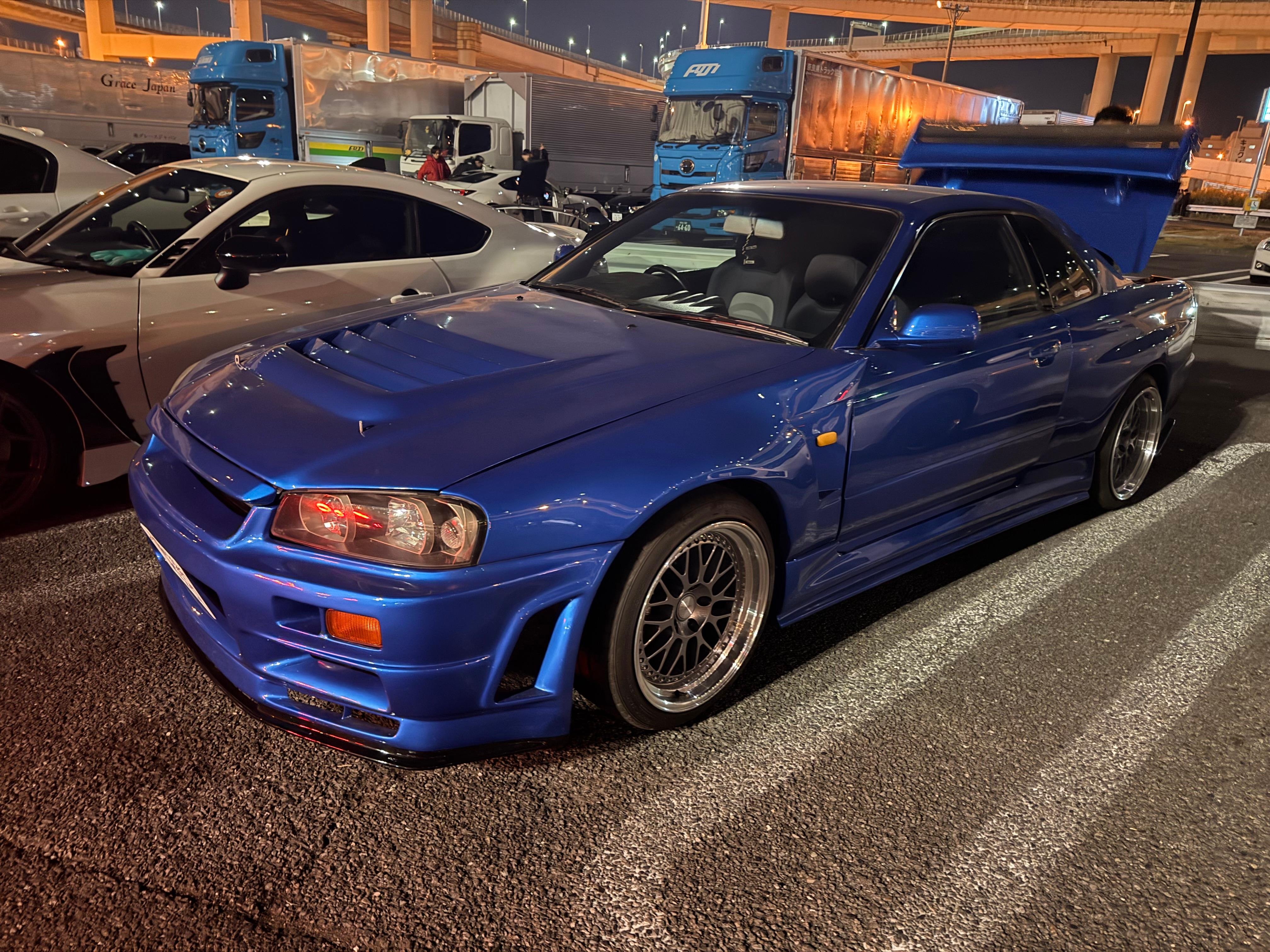 Tokyo・Yokohama: JDM Night Cruise with Mercedes-Benz E43 AMG