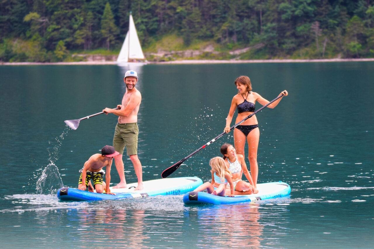 Lake Plansee SUP Board Rental with Self-Pickup