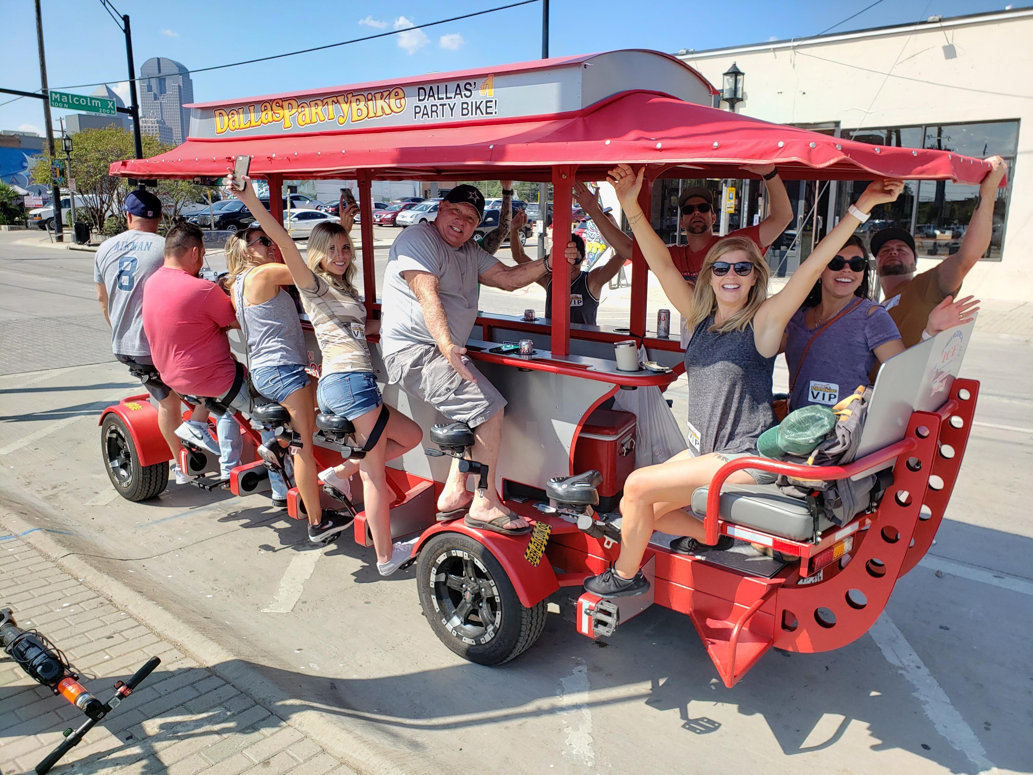 Deep Ellum Party Bike Bar Crawl