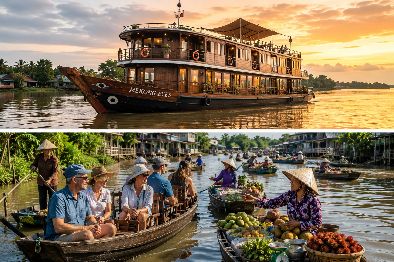 Mekong Delta Overnight Cruise from Ho Chi Minh City