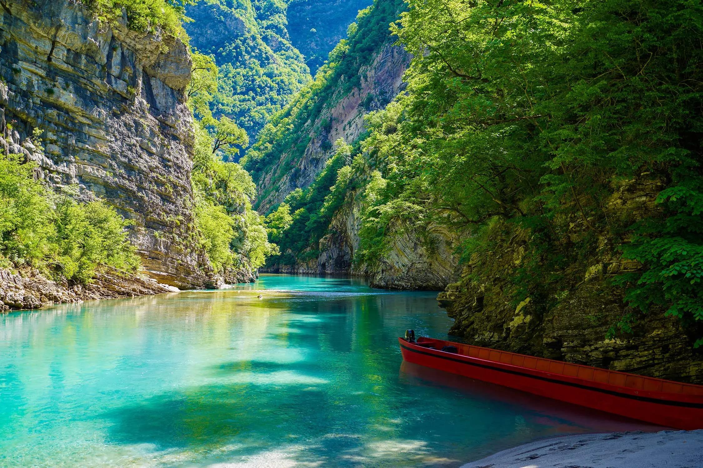 2-Day Private Albanian Alps Adventure: Komani Lake, Shala River & Theth