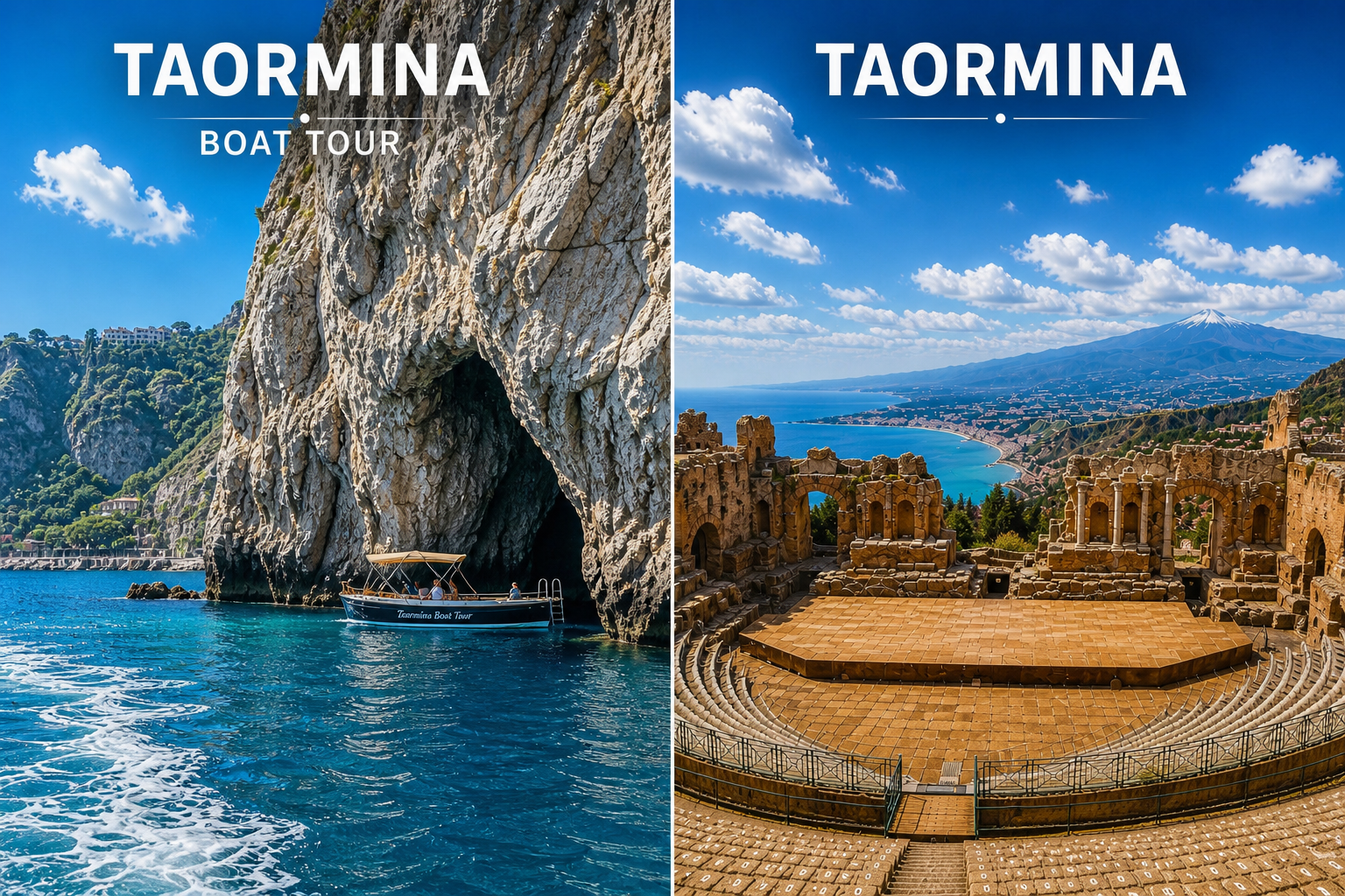 Isola Bella & Taormina Bay Boat Experience from Messina