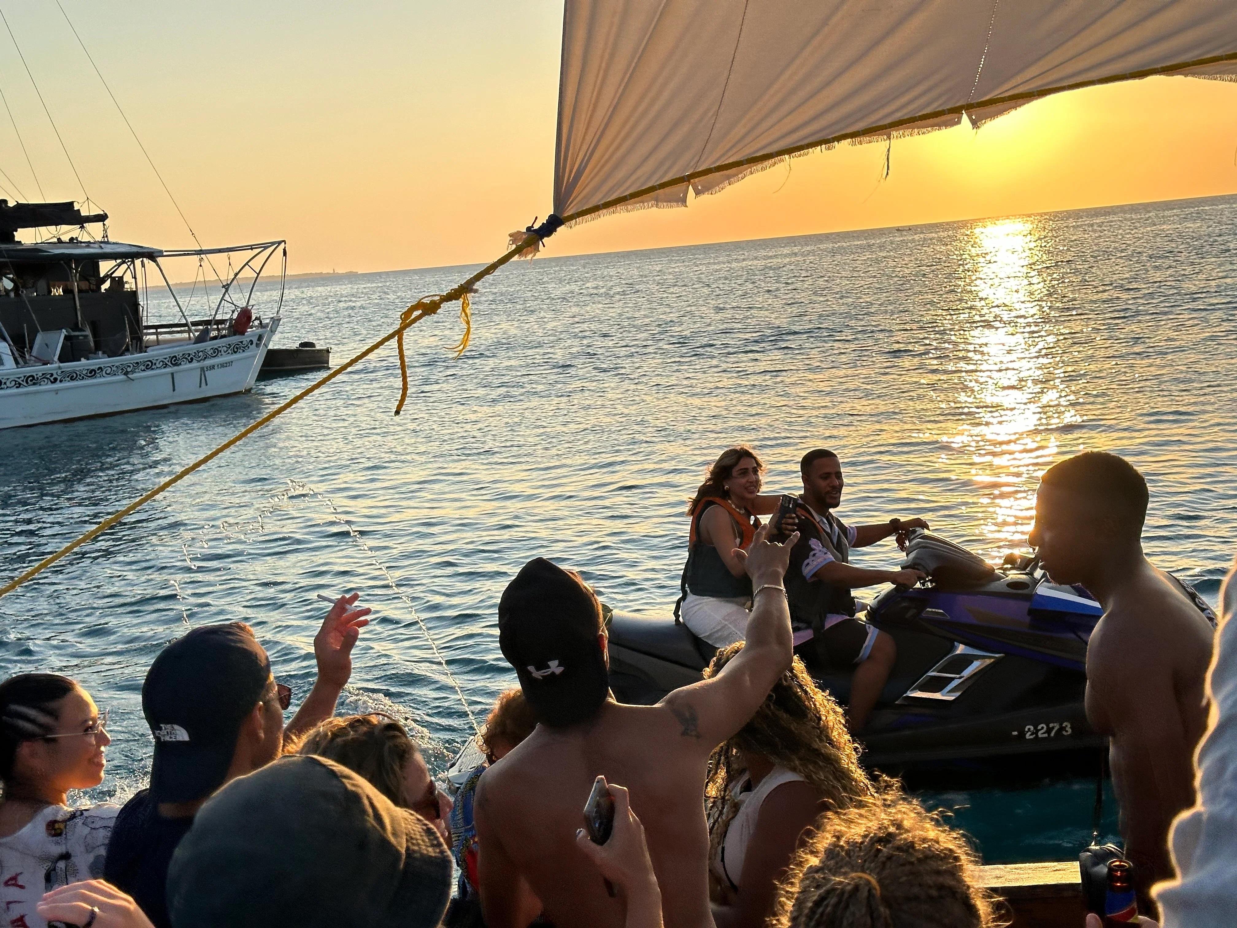 BoomBoom Boat Sunset Party Cruise – Zanzibar