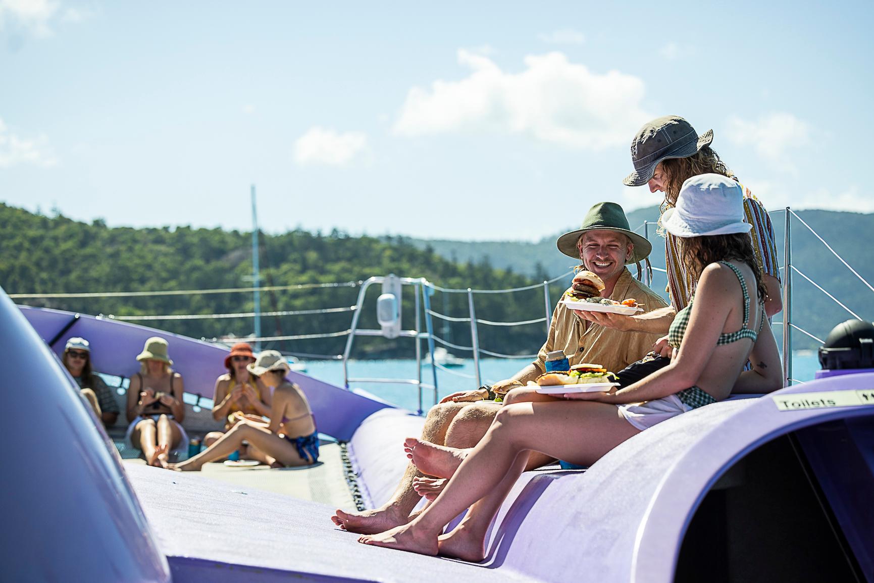 Whitsundays Full-Day Sailing on Camira Catamaran from Airlie Beach