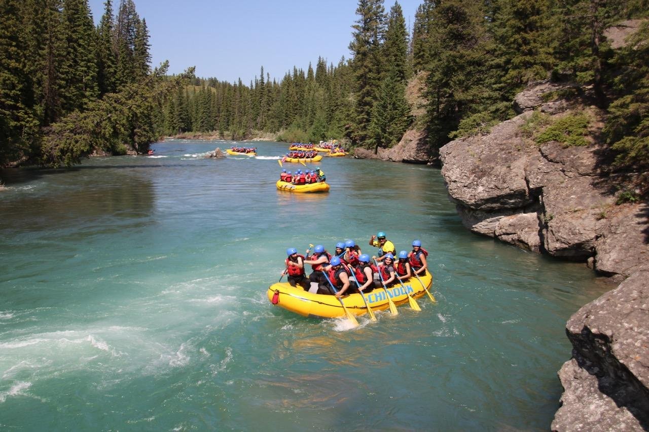 Afternoon Kananaskis River whitewater rafting near Banff — Canadian Rockies rafting (7)
