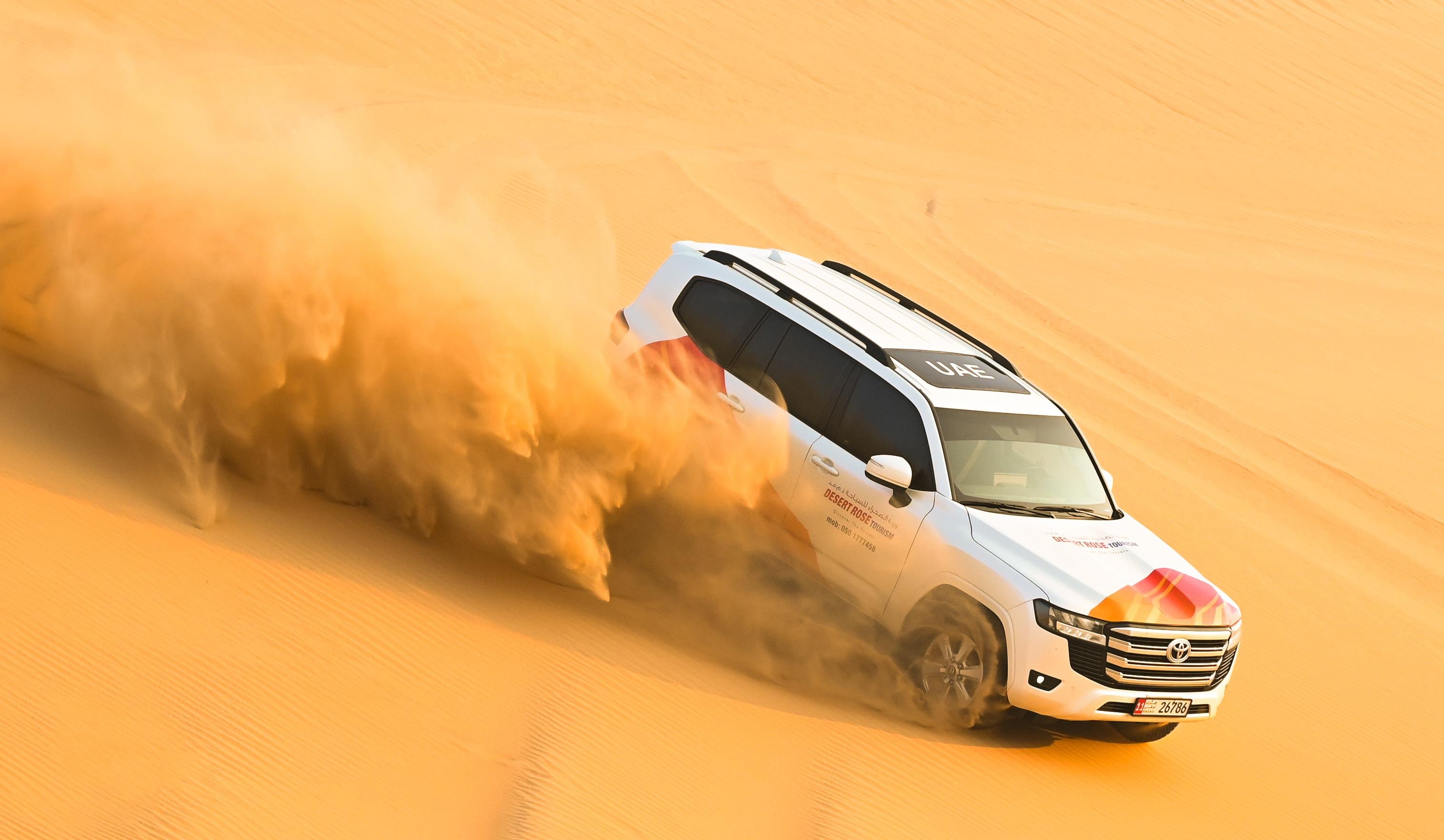 Abu Dhabi Desert Dune Bashing Safari