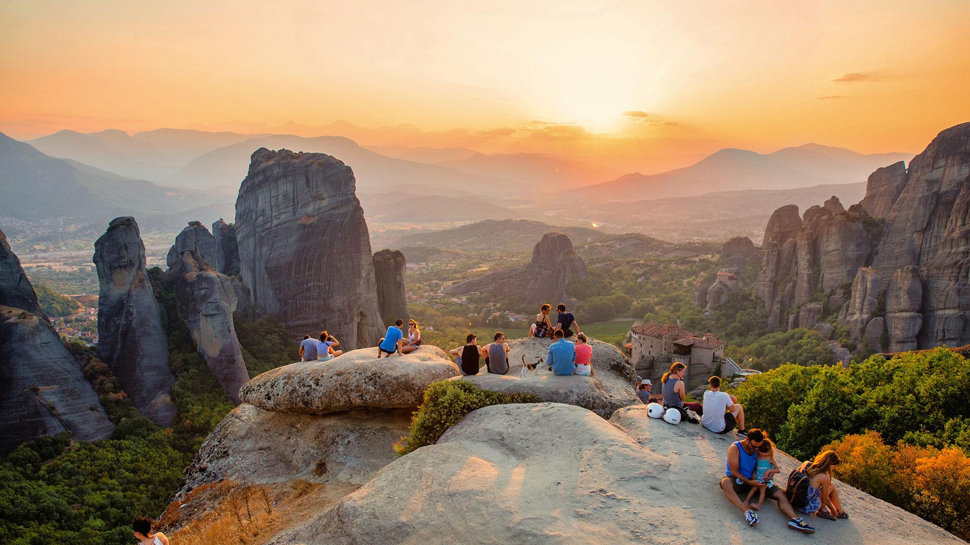 Athens to Meteora: Full-Day Trip with Monastery Visits, Caves & Coastal Stops