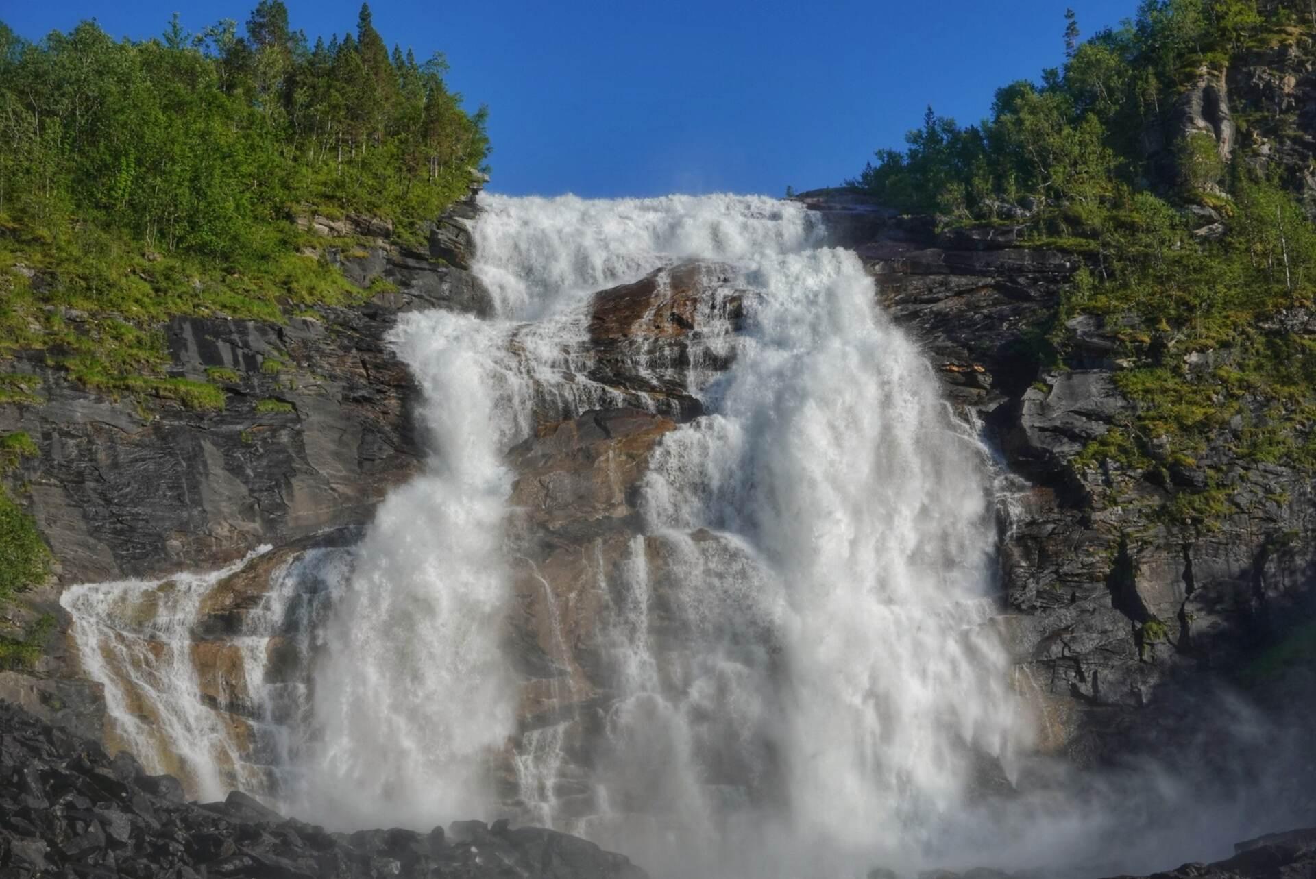 Arctic Waterfall Hike Near Bodø