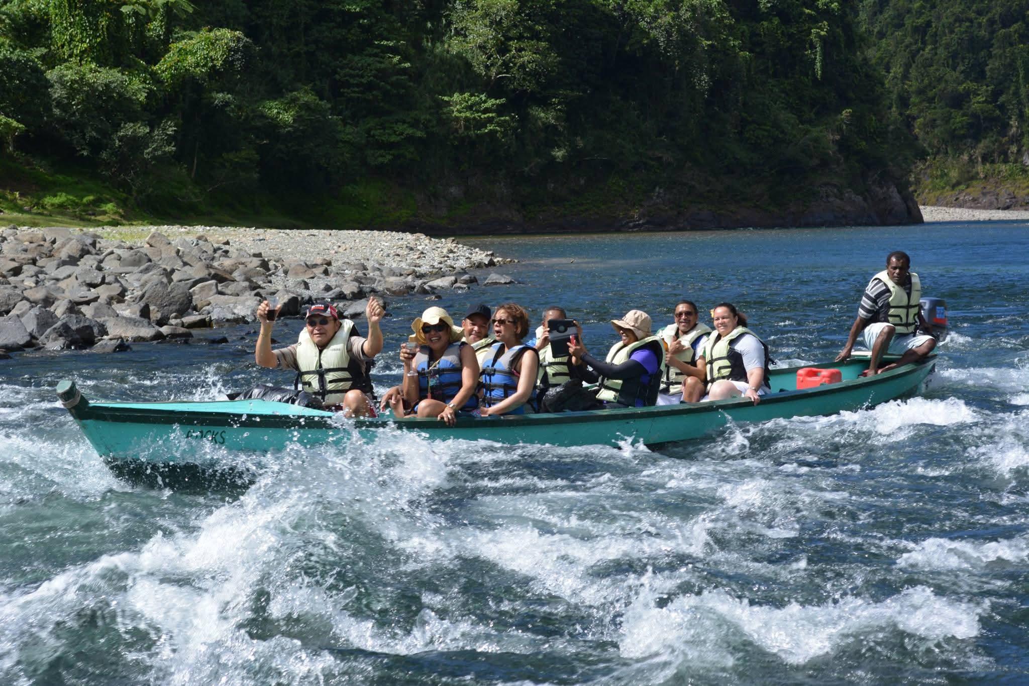 Navua River Adventure: Waterfalls, Bamboo Rafting & Village Culture